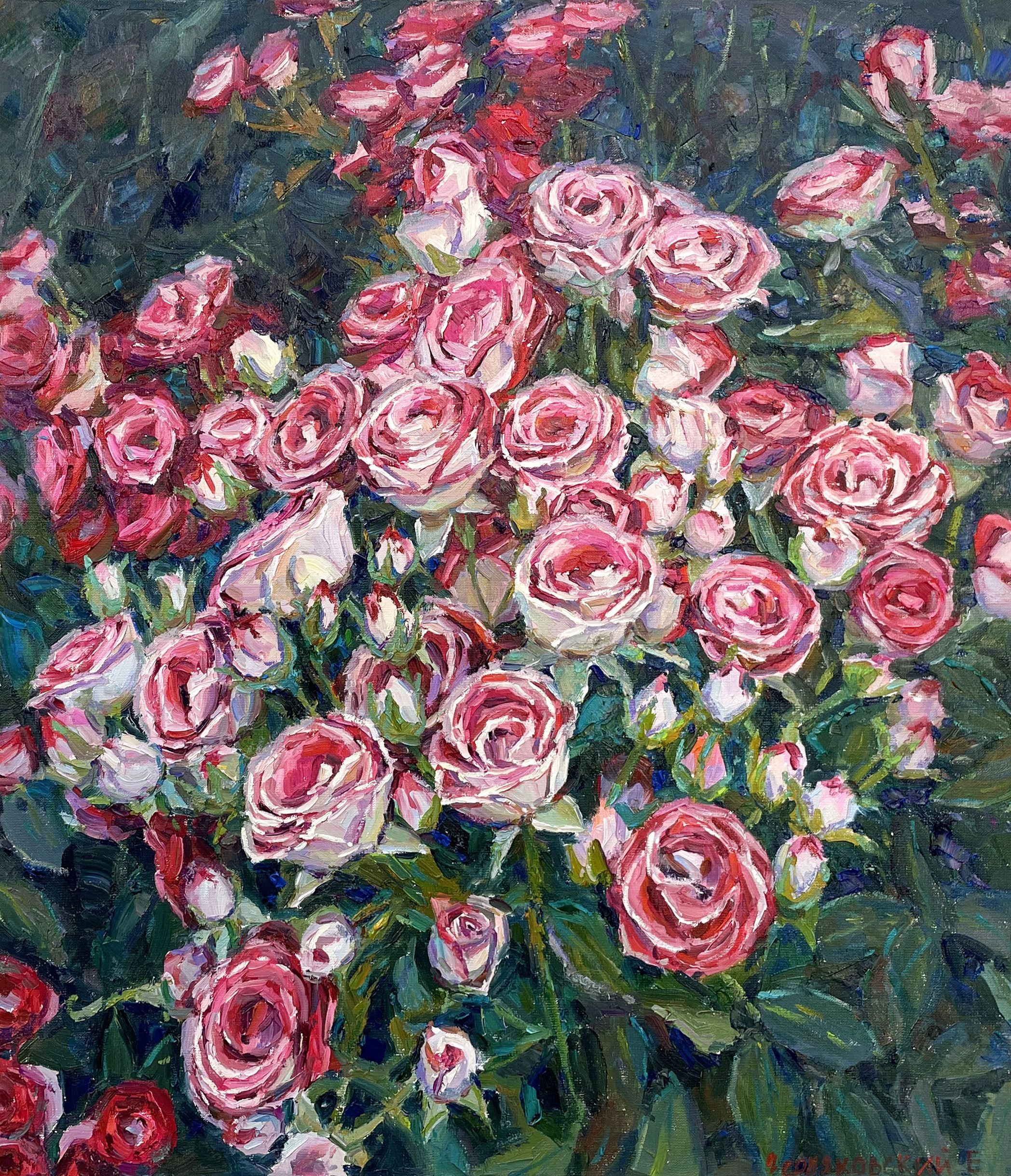 Evgeny Chernyakovsky, Roses Evgeny Chernyakovsky, Roses