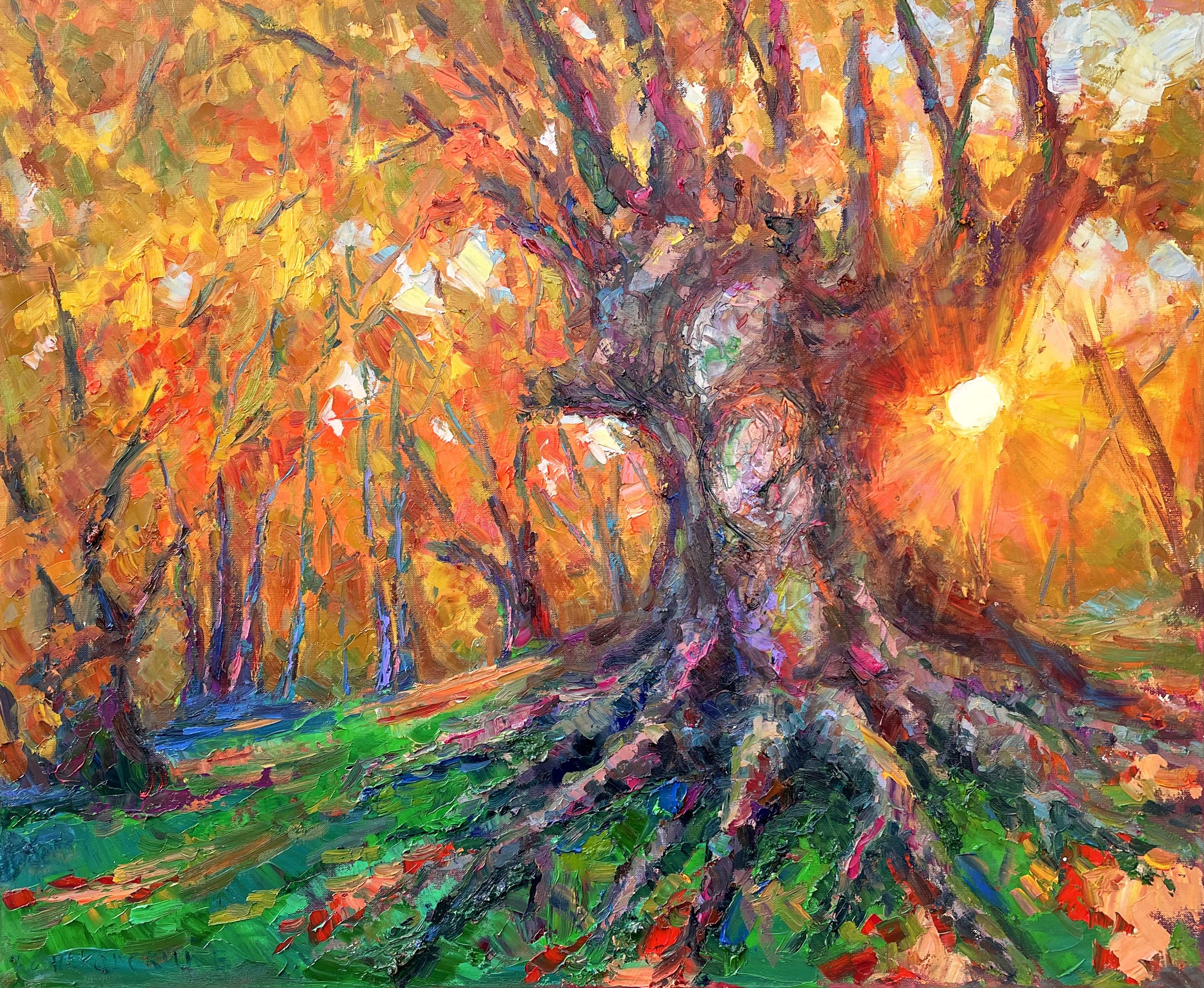 Evgeny Chernyakovsky, Autumn forest Evgeny Chernyakovsky, Autumn forest