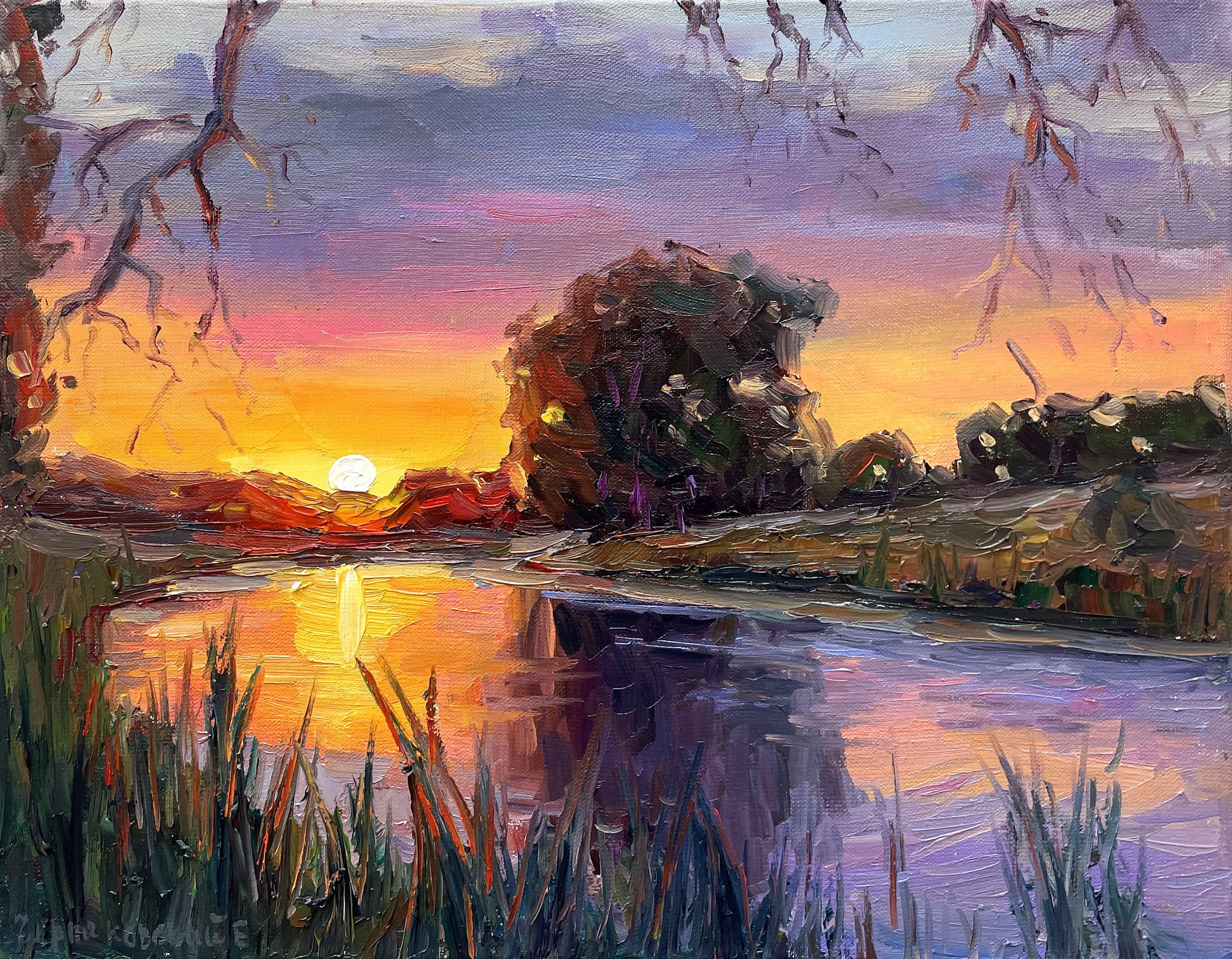 Evgeny Chernyakovsky, Sunset Evgeny Chernyakovsky, Sunset
