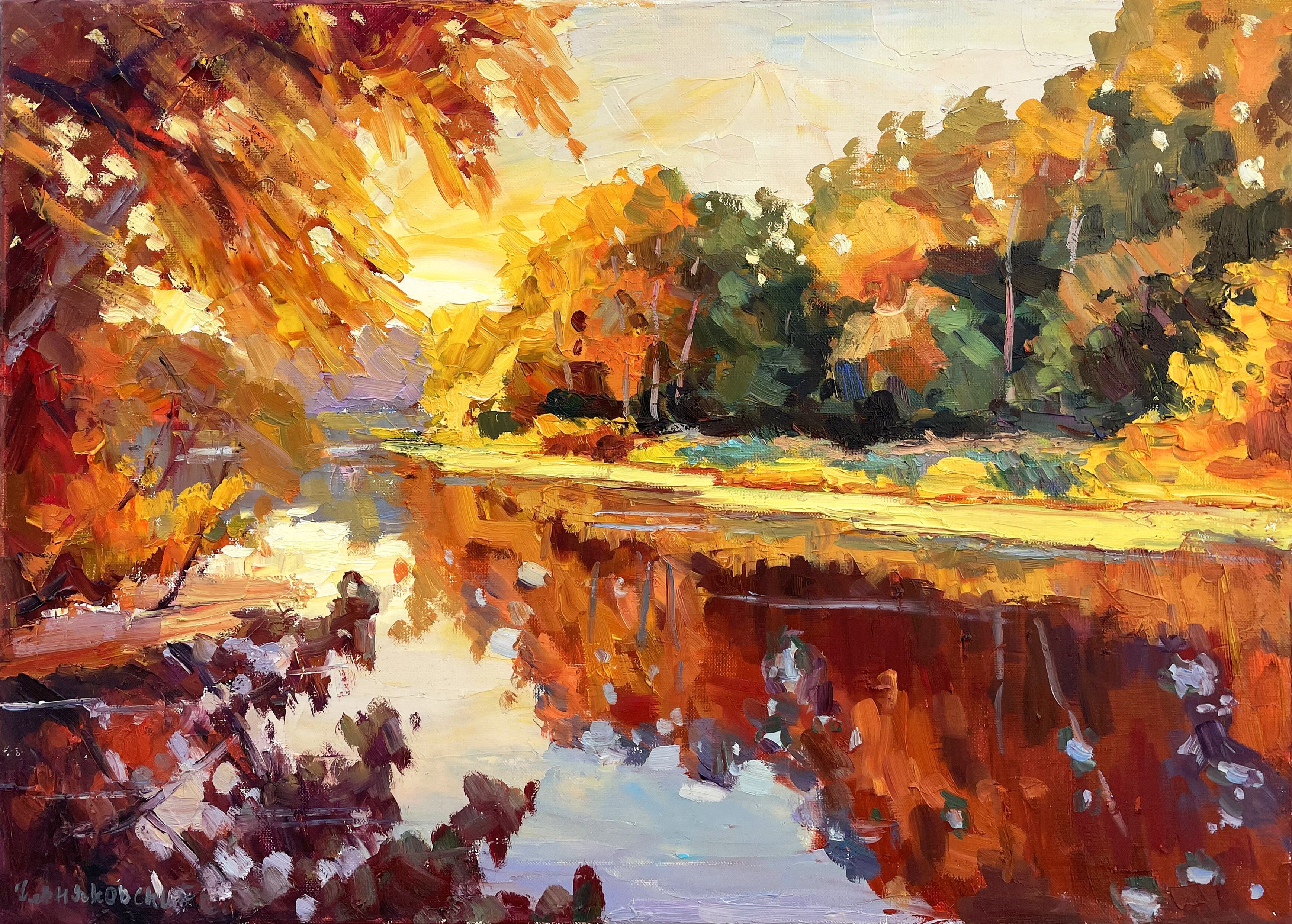Evgeny Chernyakovsky, River Evgeny Chernyakovsky, River