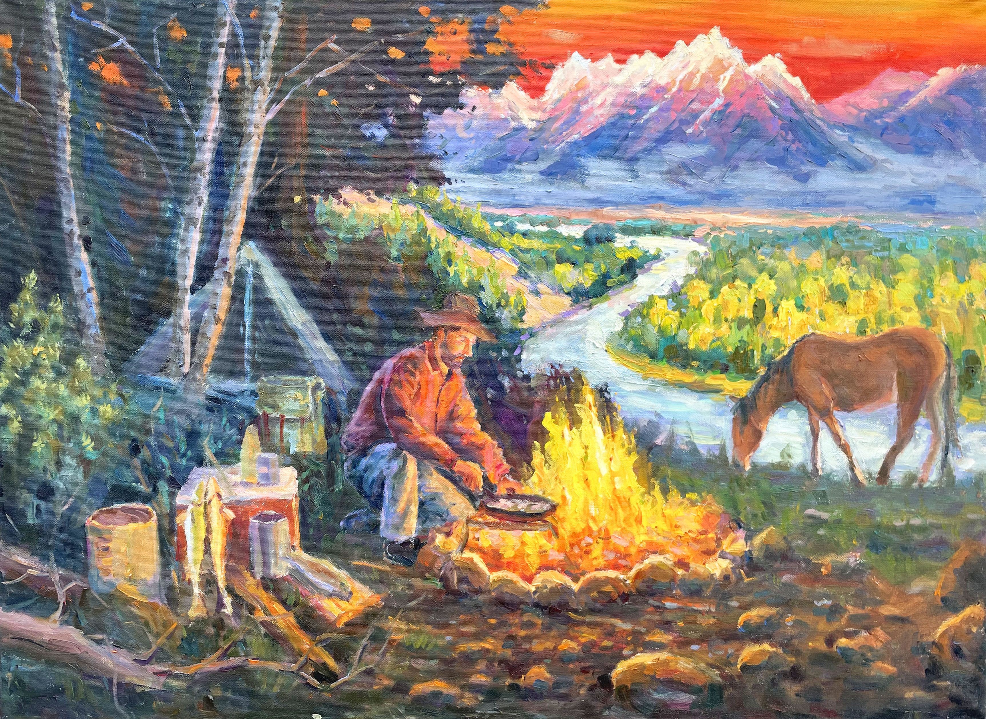 Evgeny Chernyakovsky, In the mountains Evgeny Chernyakovsky, In the mountains