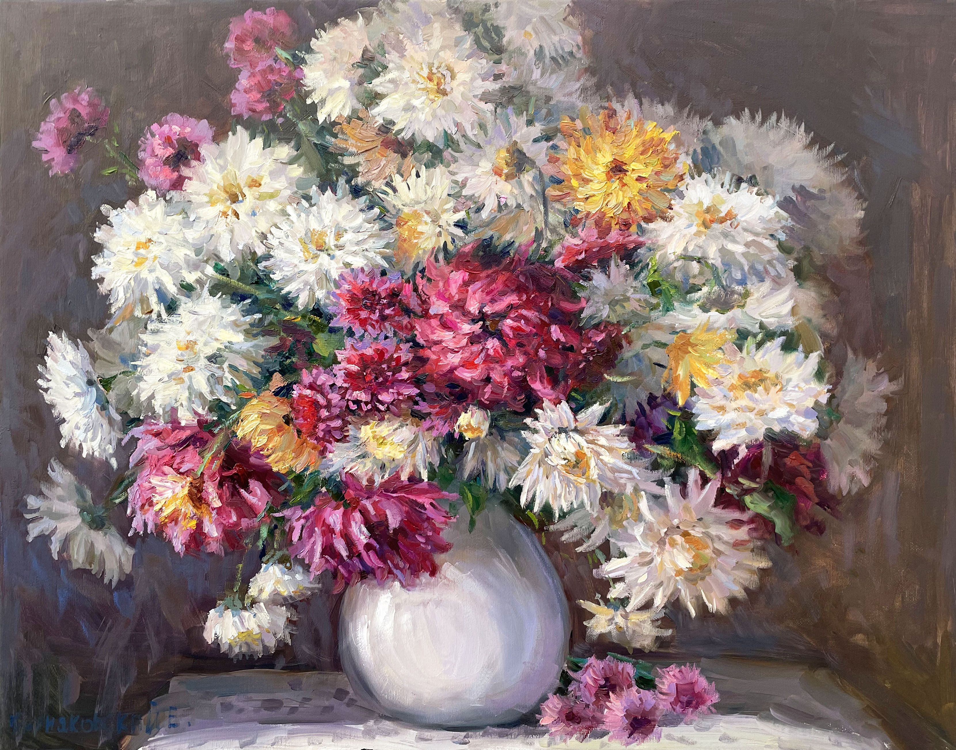 Evgeny Chernyakovsky, Bouquet of flowers Evgeny Chernyakovsky, Bouquet of flowers