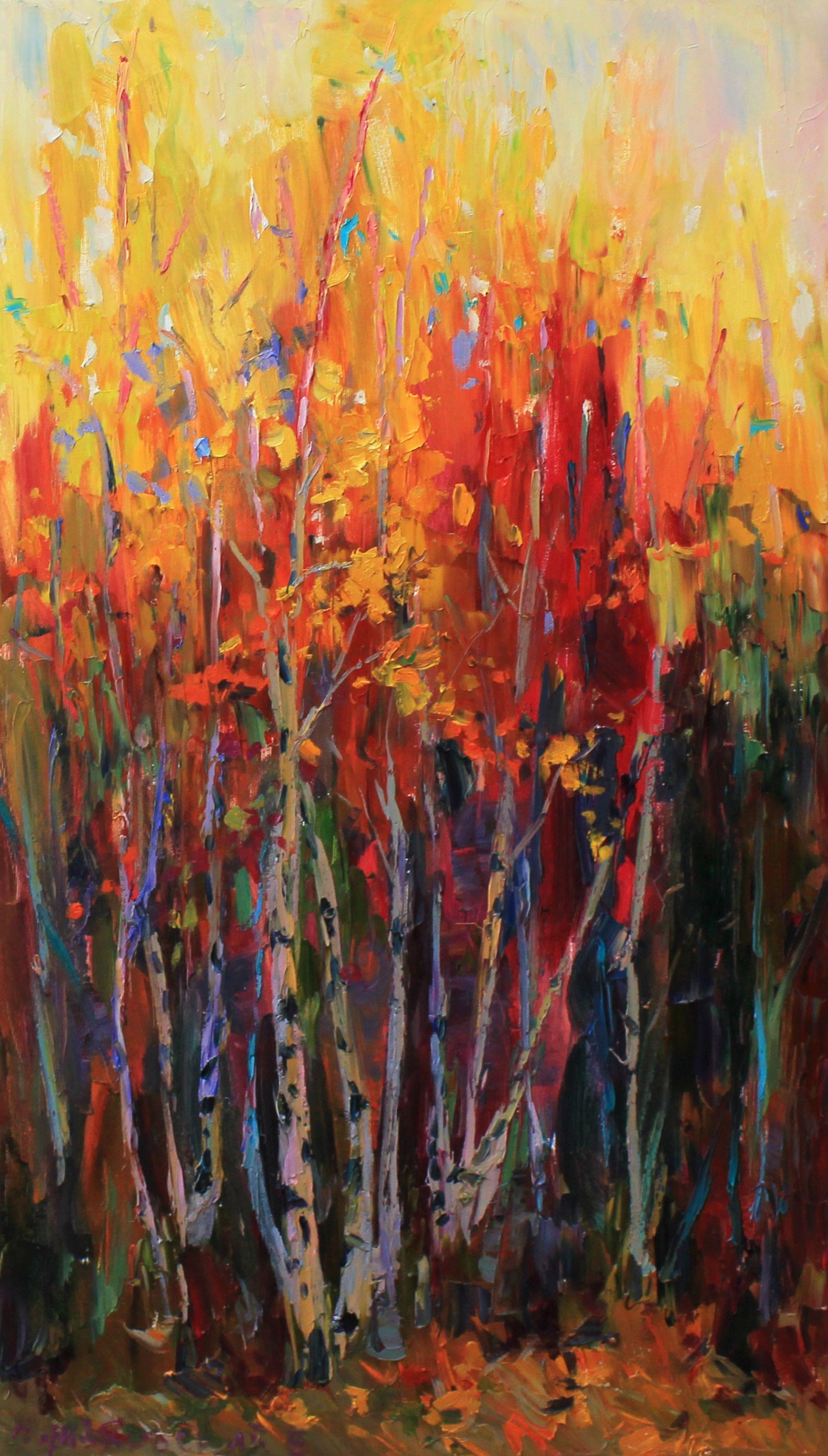 Evgeny Chernyakovsky, Birch Evgeny Chernyakovsky, Birch
