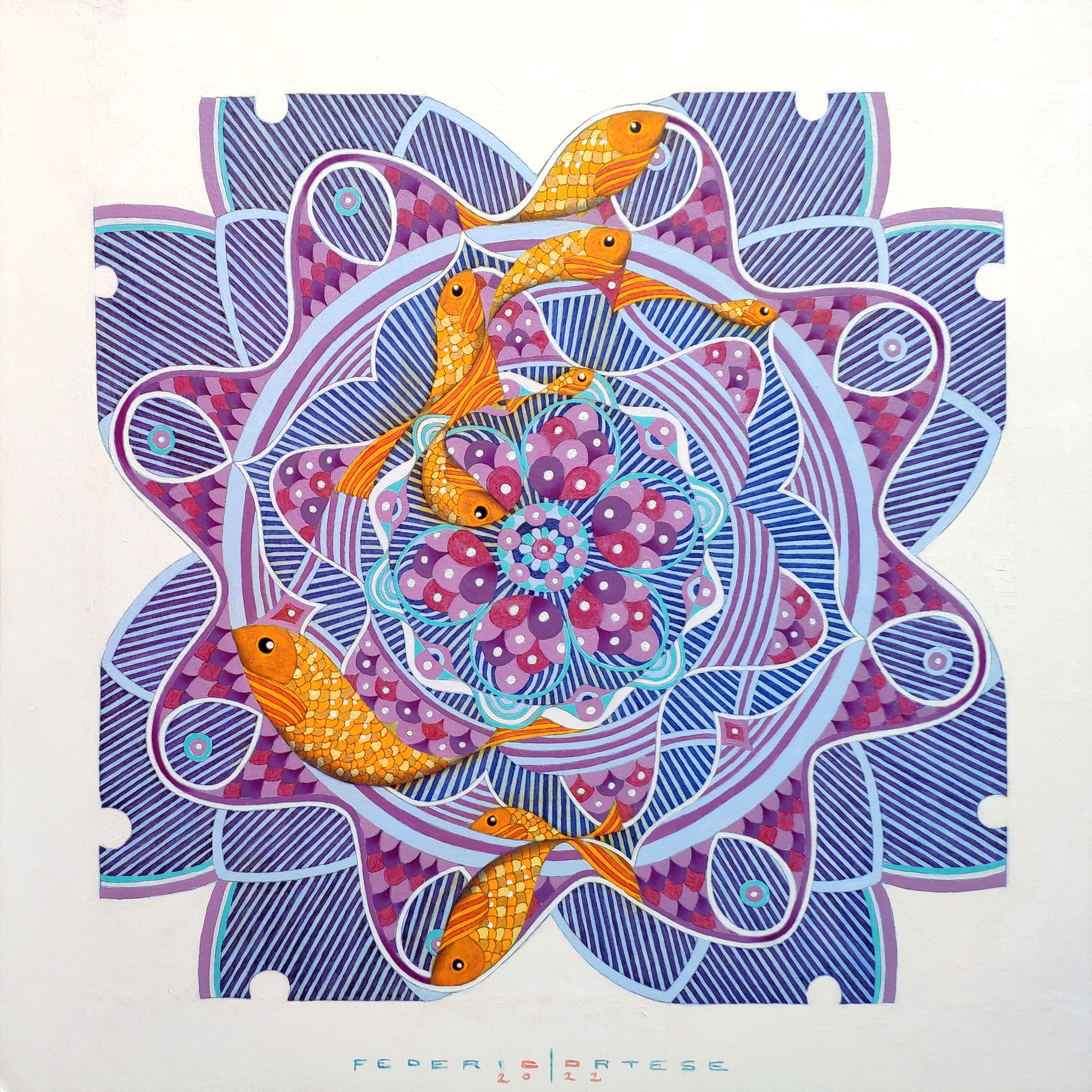 Federico Cortese, Snowflake with fish Federico Cortese, Snowflake with fish