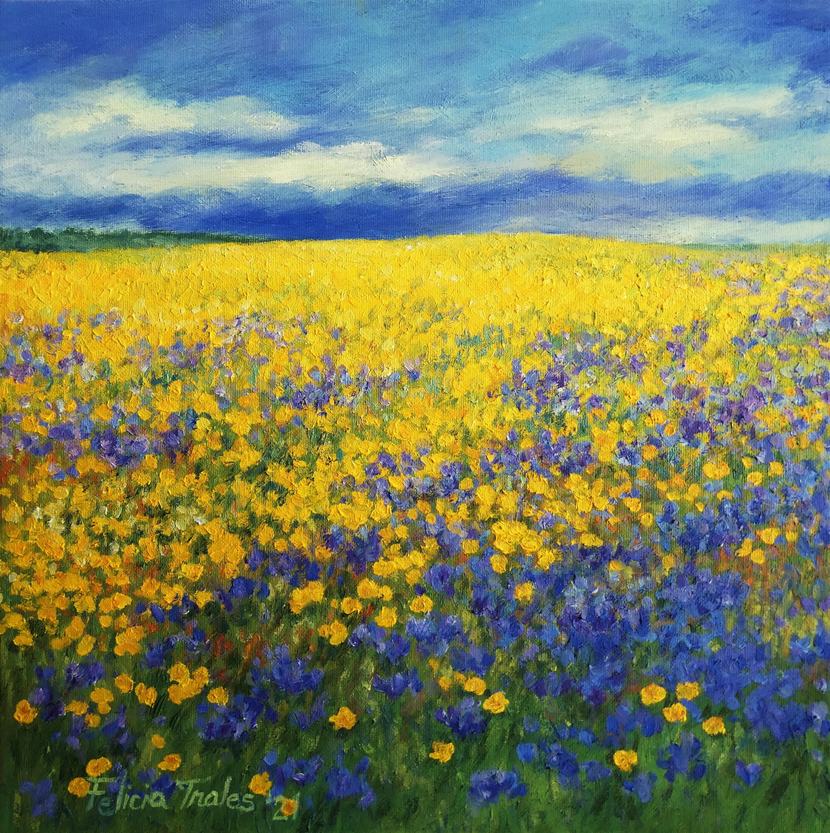 Felicia Trales, Flowery field II Felicia Trales, Flowery field II