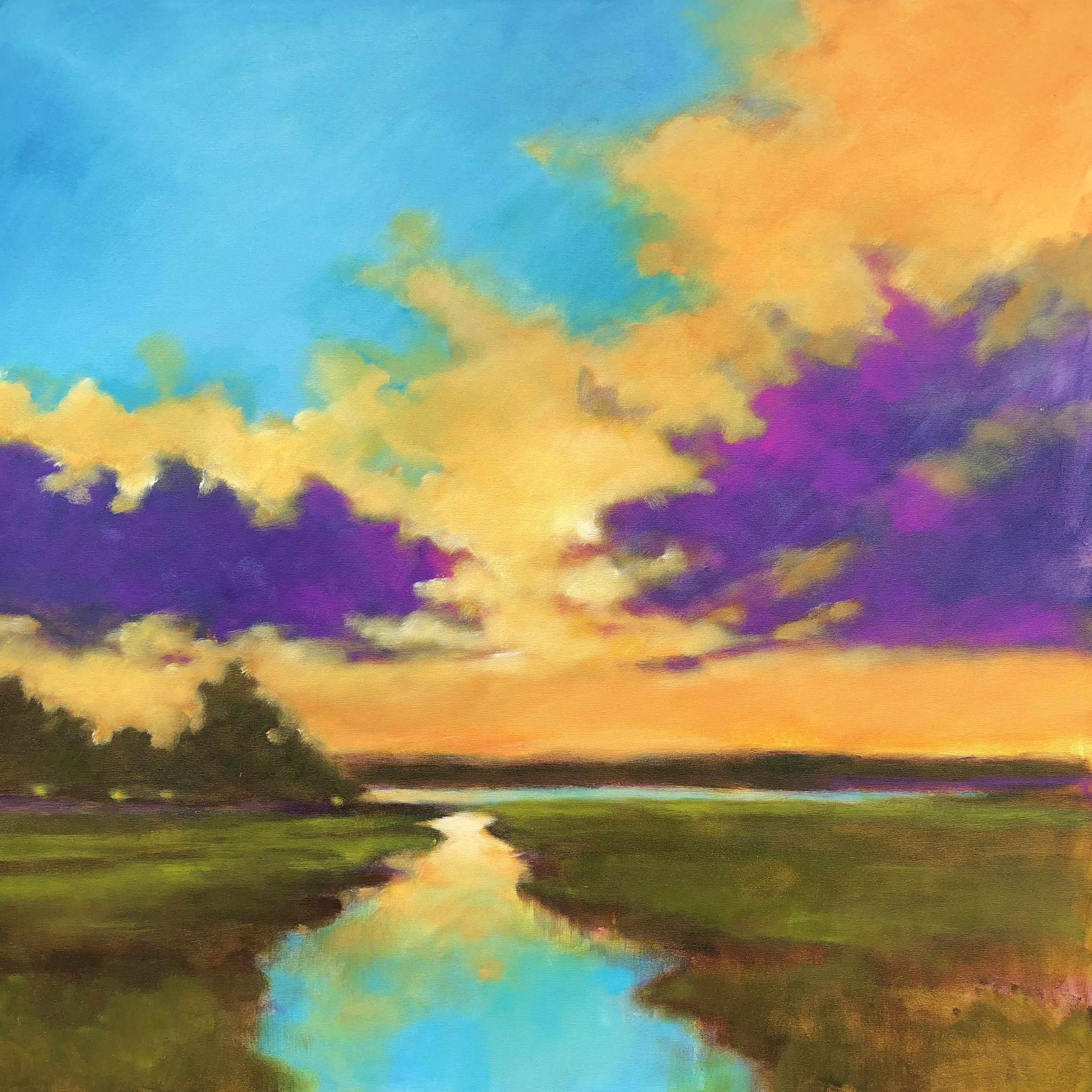Filomena Booth, River sunset Filomena Booth, River sunset