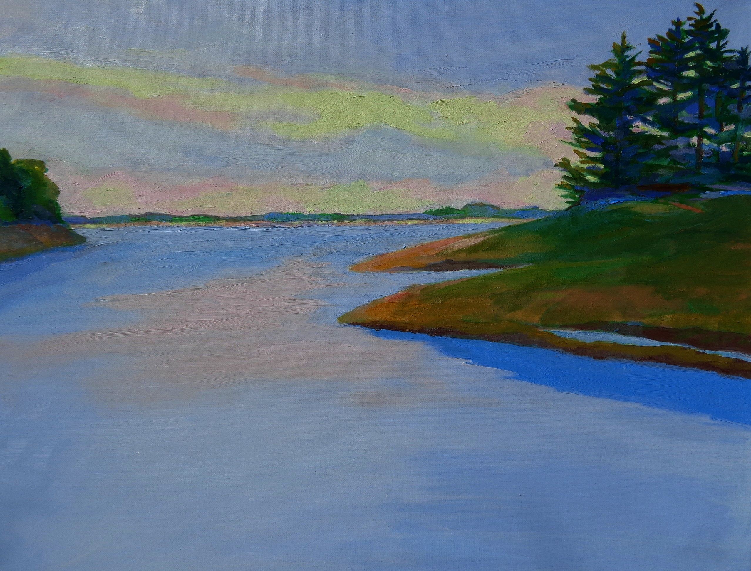 Gayle Fitzpatrick, October river Gayle Fitzpatrick, October river