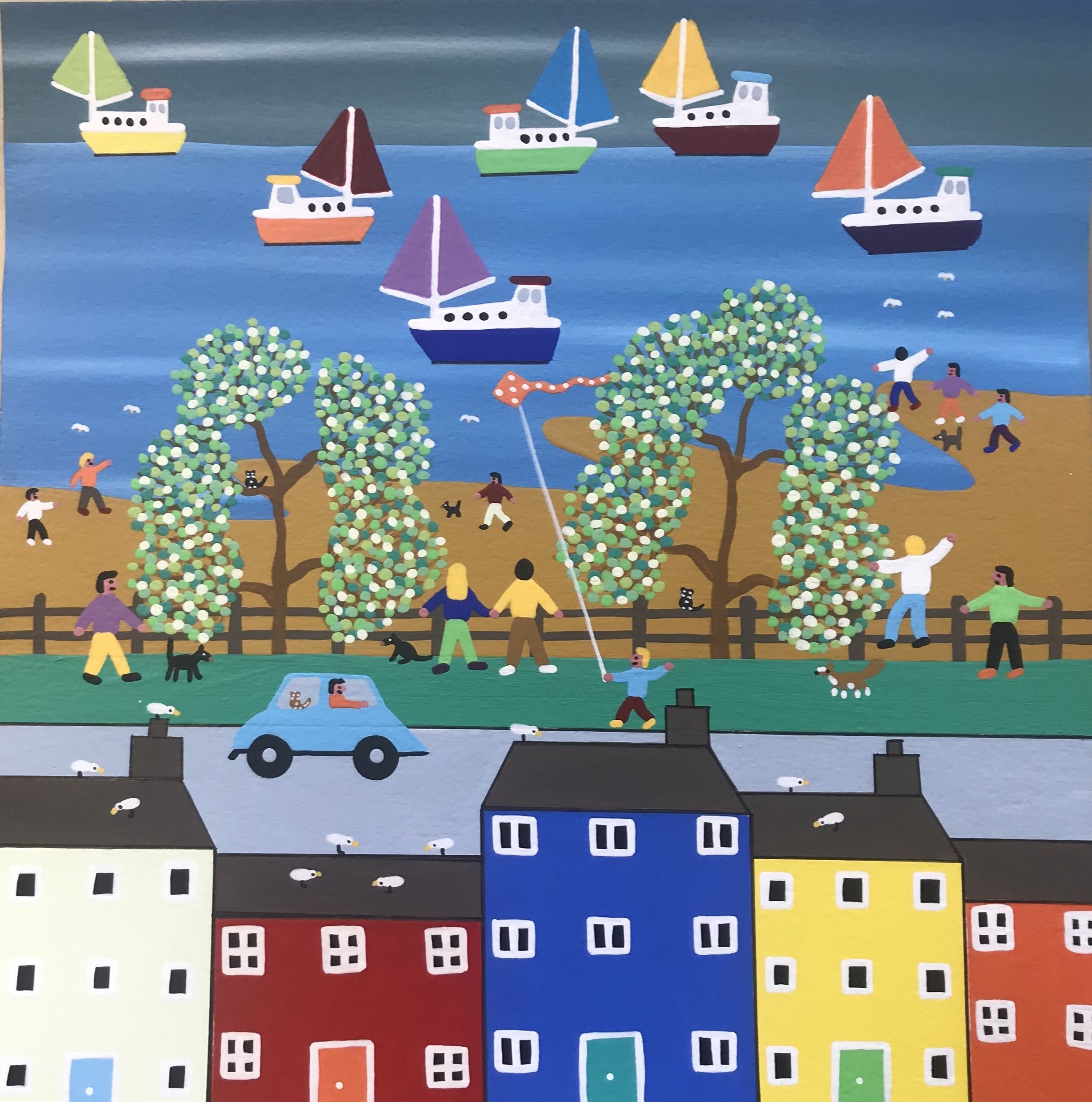 Gordon Barker, Watching the boats Gordon Barker, Watching the boats