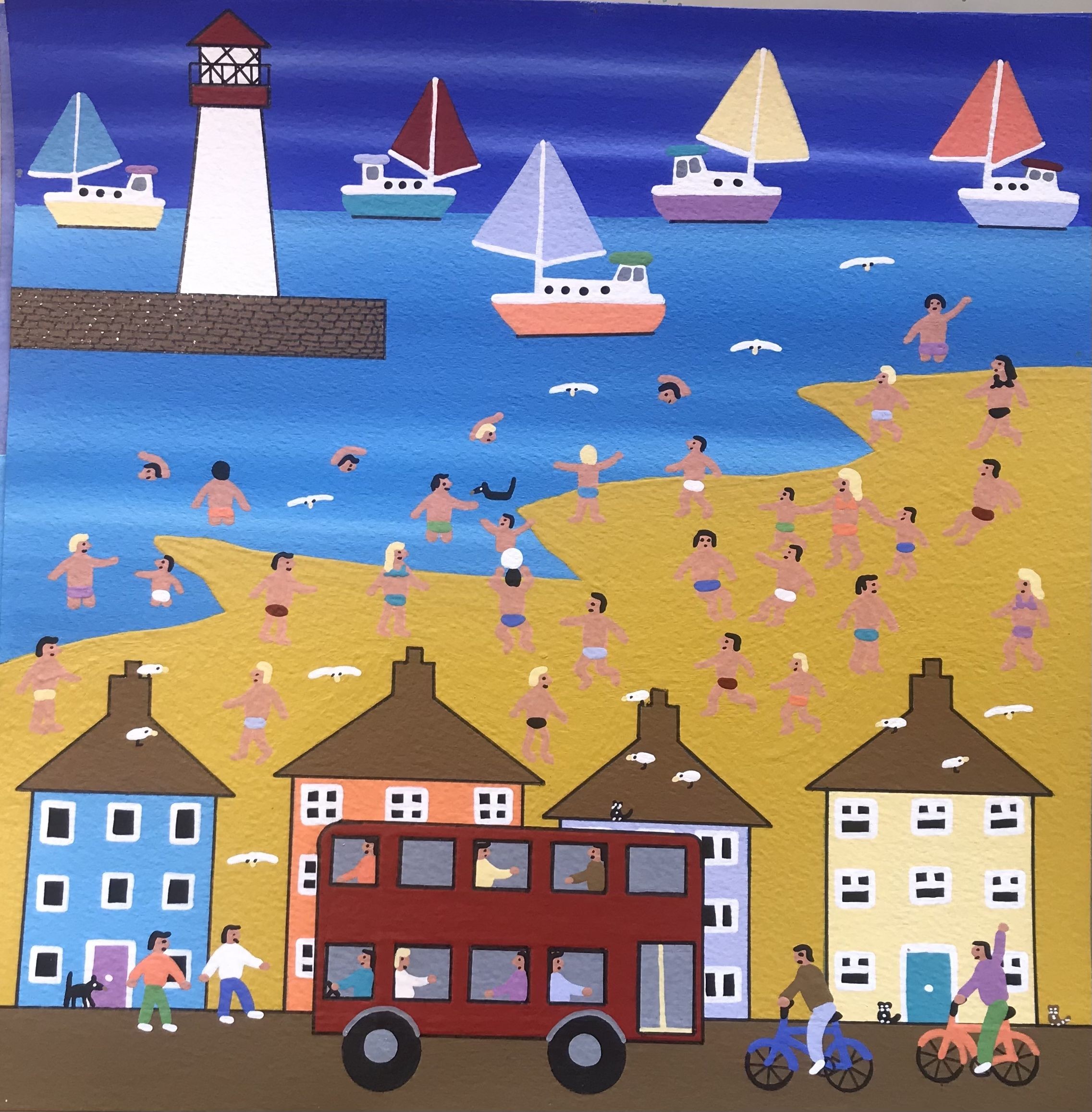 Gordon Barker, At the seaside Gordon Barker, At the seaside