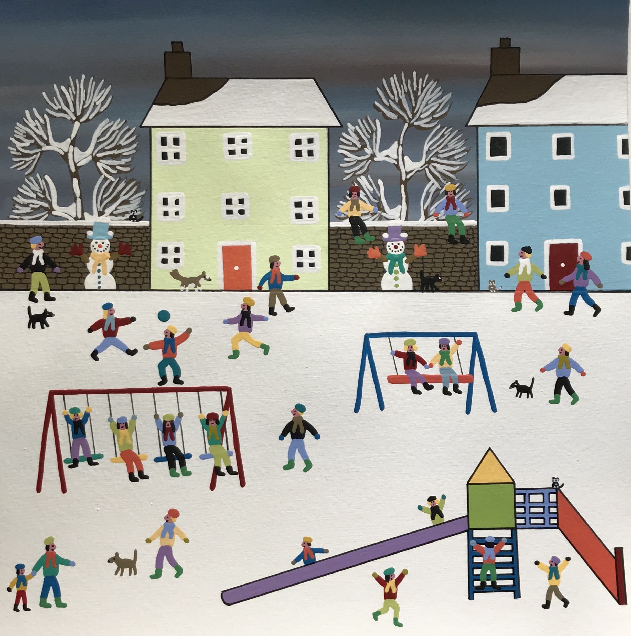 Gordon Barker, Snowy park Gordon Barker, Snowy park
