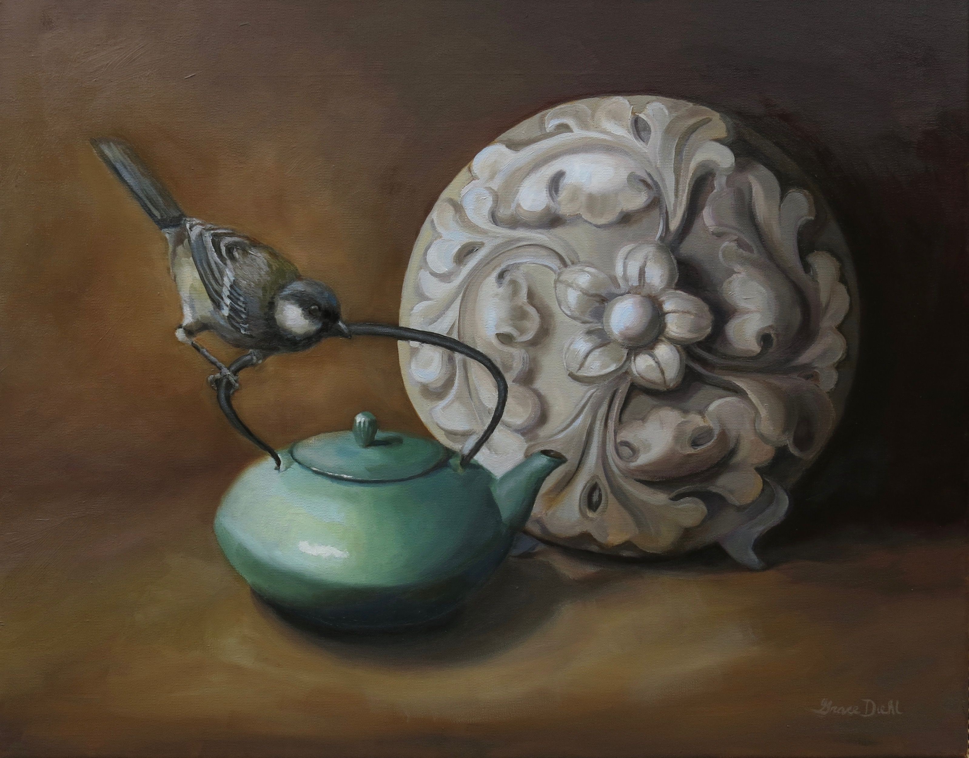 Grace Diehl, A Tranquil Teatime Grace Diehl, A Tranquil Teatime