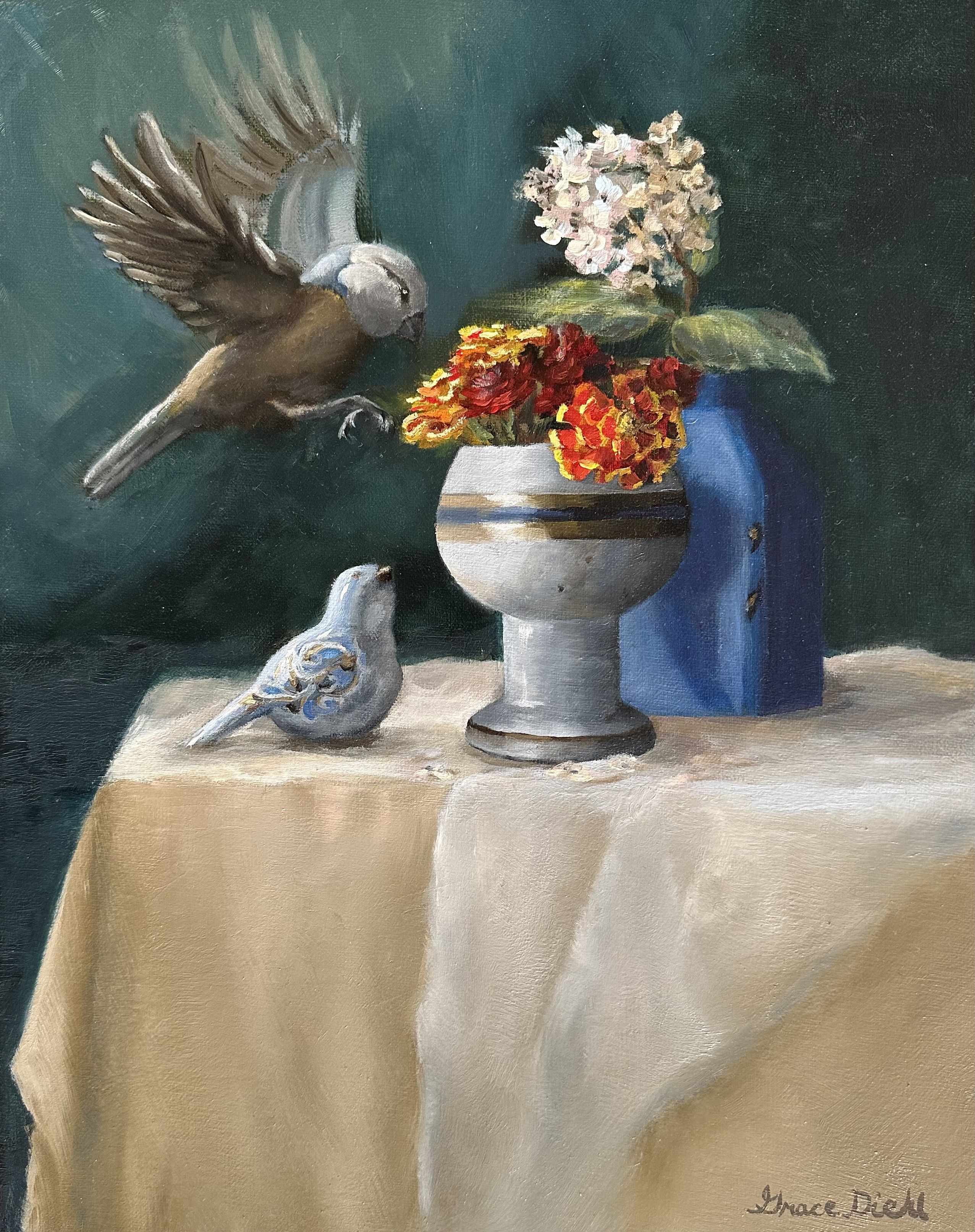 Grace Diehl, Skybound: A Garden Avian Grace Diehl, Skybound: A Garden Avian