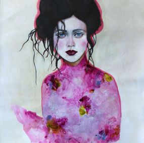 Gemälde, Midnight eyes, Haydee Torres