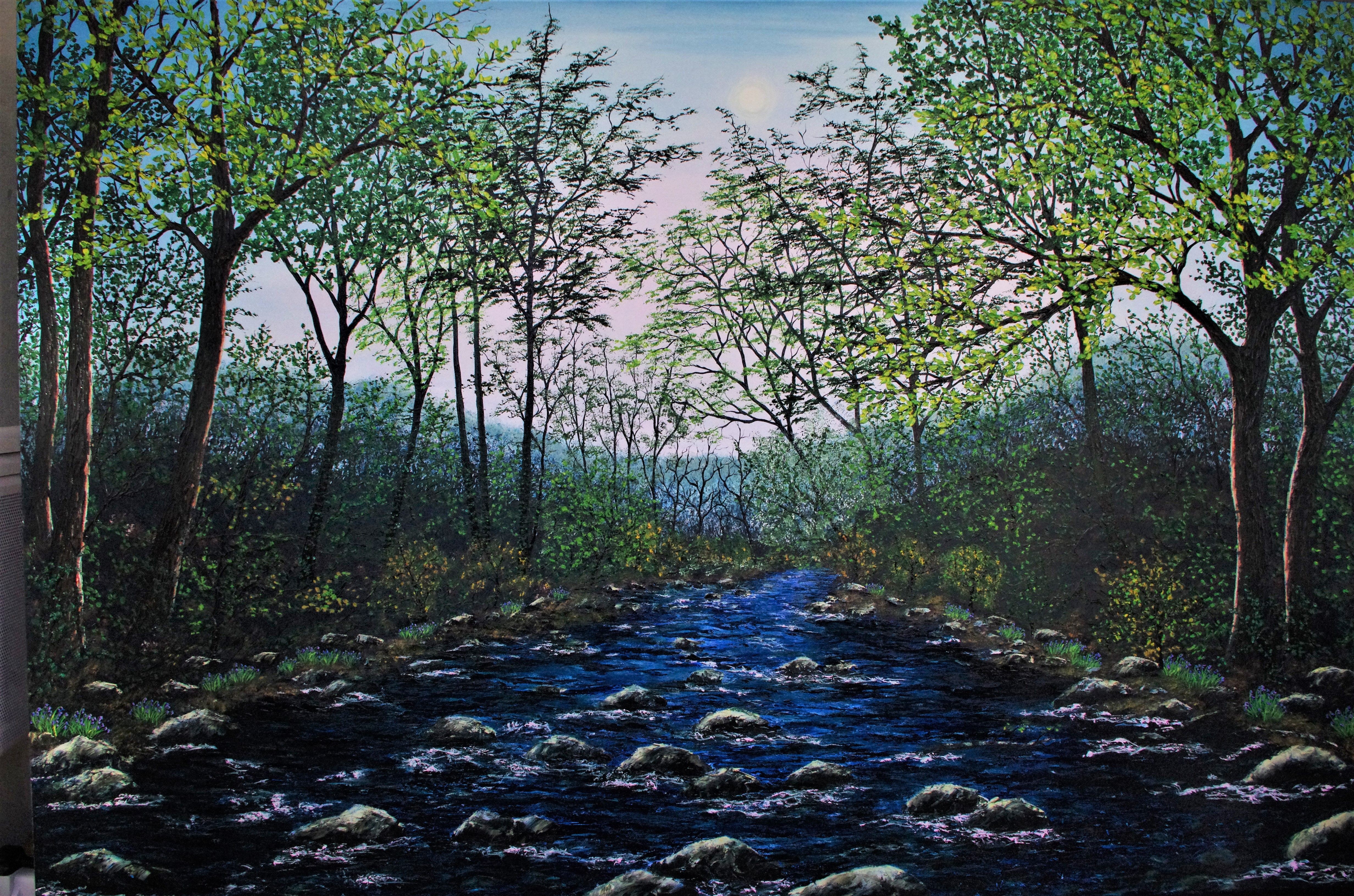 Hazel Thomson, Ysgethin in spring Hazel Thomson, Ysgethin in spring