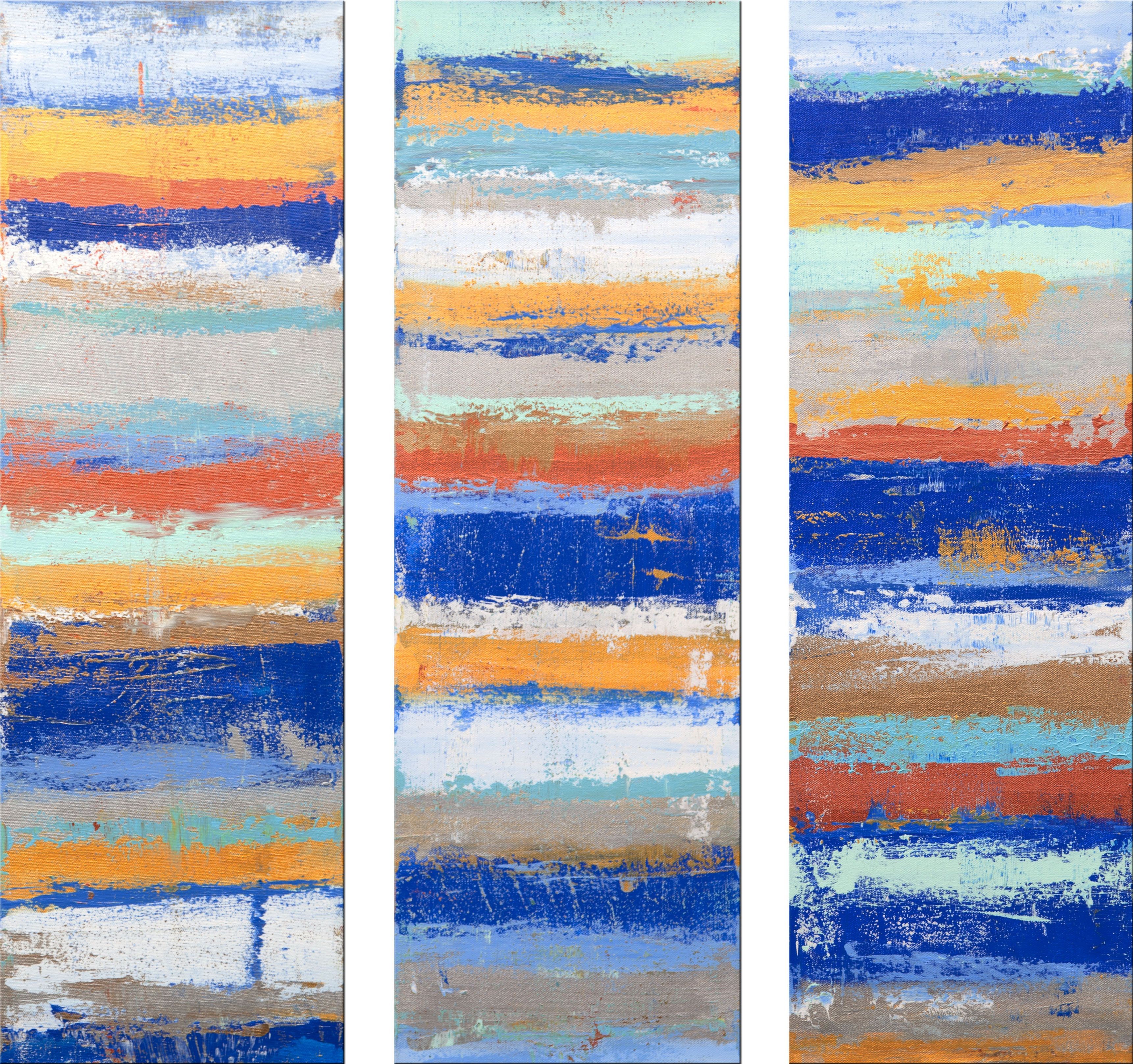 Hilary Winfield, Blue and Metal 1 Hilary Winfield, Blue and Metal 1