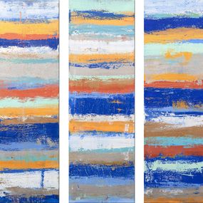 Peinture, Blue and Metal 1, Hilary Winfield