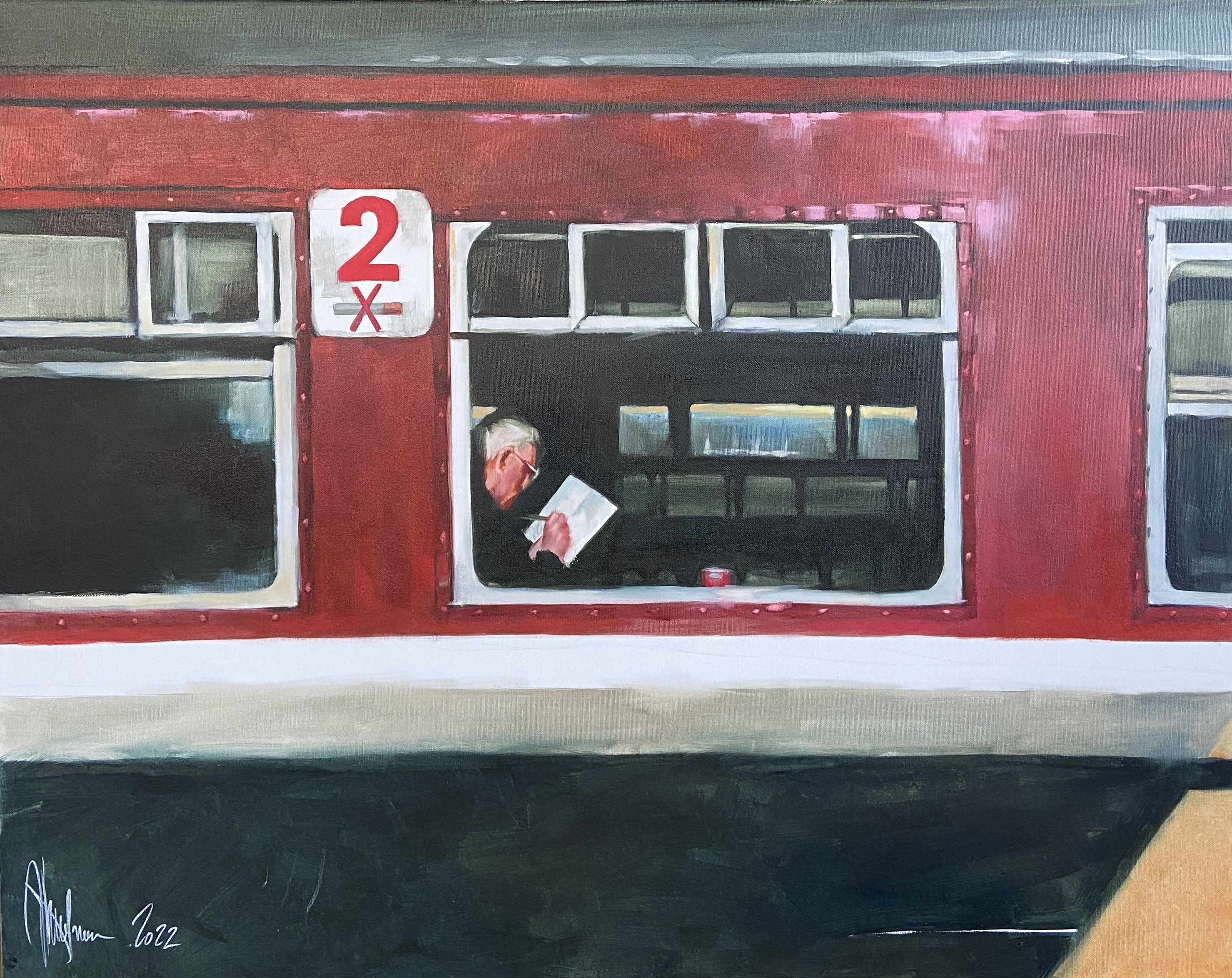 Igor Shulman, Non-smoking carriage. Igor Shulman, Non-smoking carriage.
