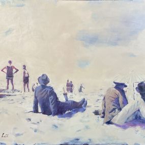 Peinture, Retro beach, Igor Shulman