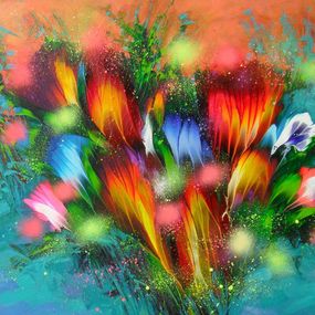 Gemälde, Bouquet of happiness, Irini Karpikioti