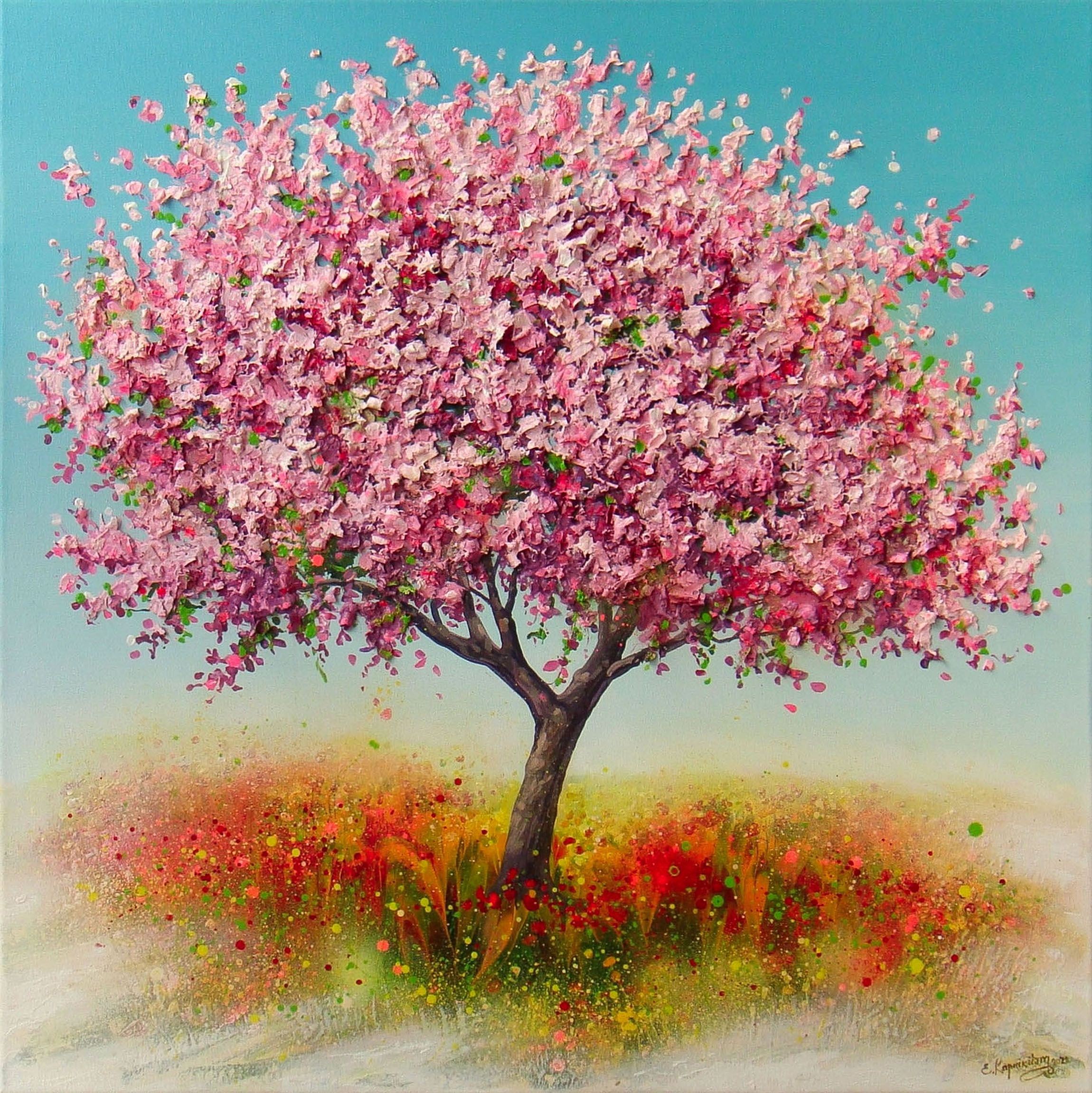 Irini Karpikioti, Spring bloming tree Irini Karpikioti, Spring bloming tree