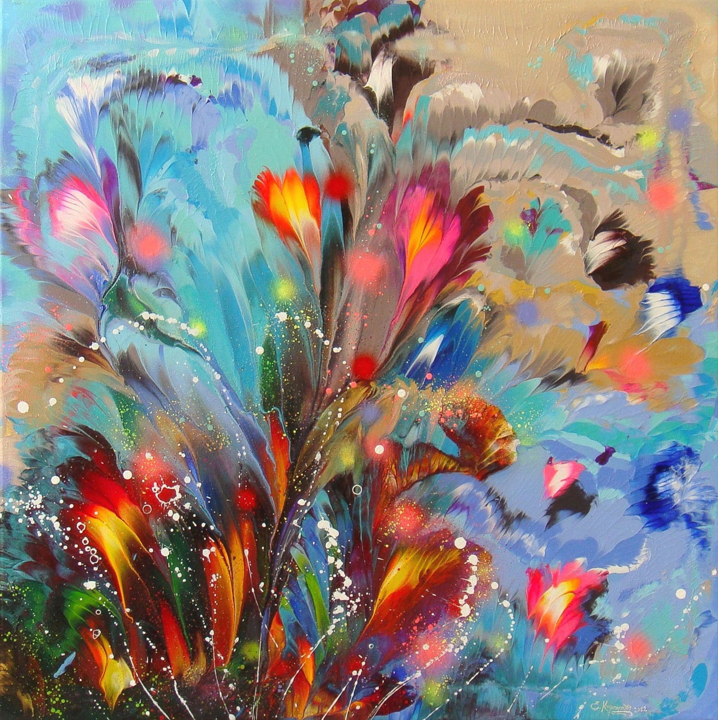 Irini Karpikioti, Blooming spring flowers Irini Karpikioti, Blooming spring flowers