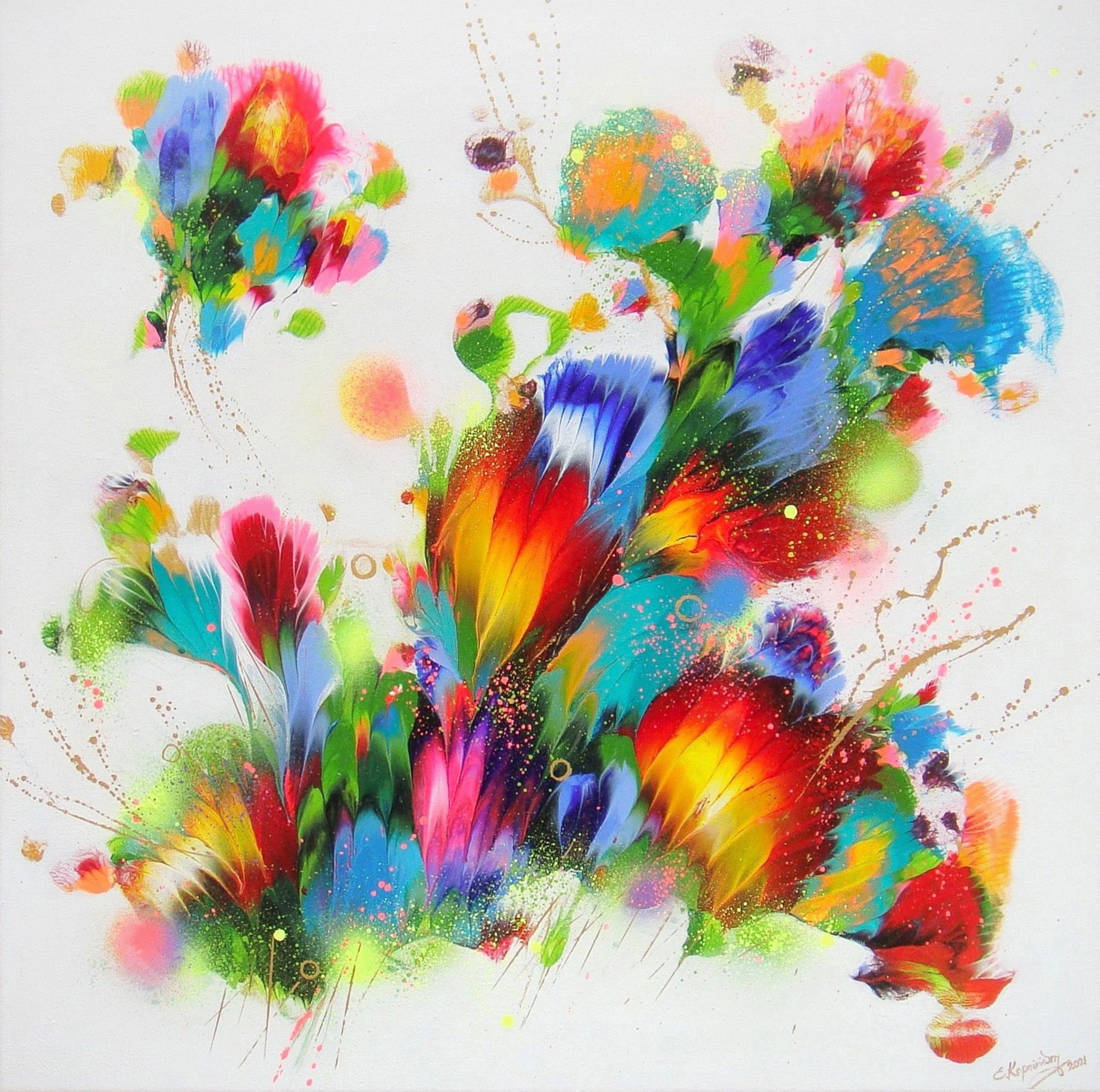 Irini Karpikioti, The magical power of flowers Irini Karpikioti, The magical power of flowers