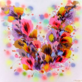 Painting, Spring flower festival, Irini Karpikioti