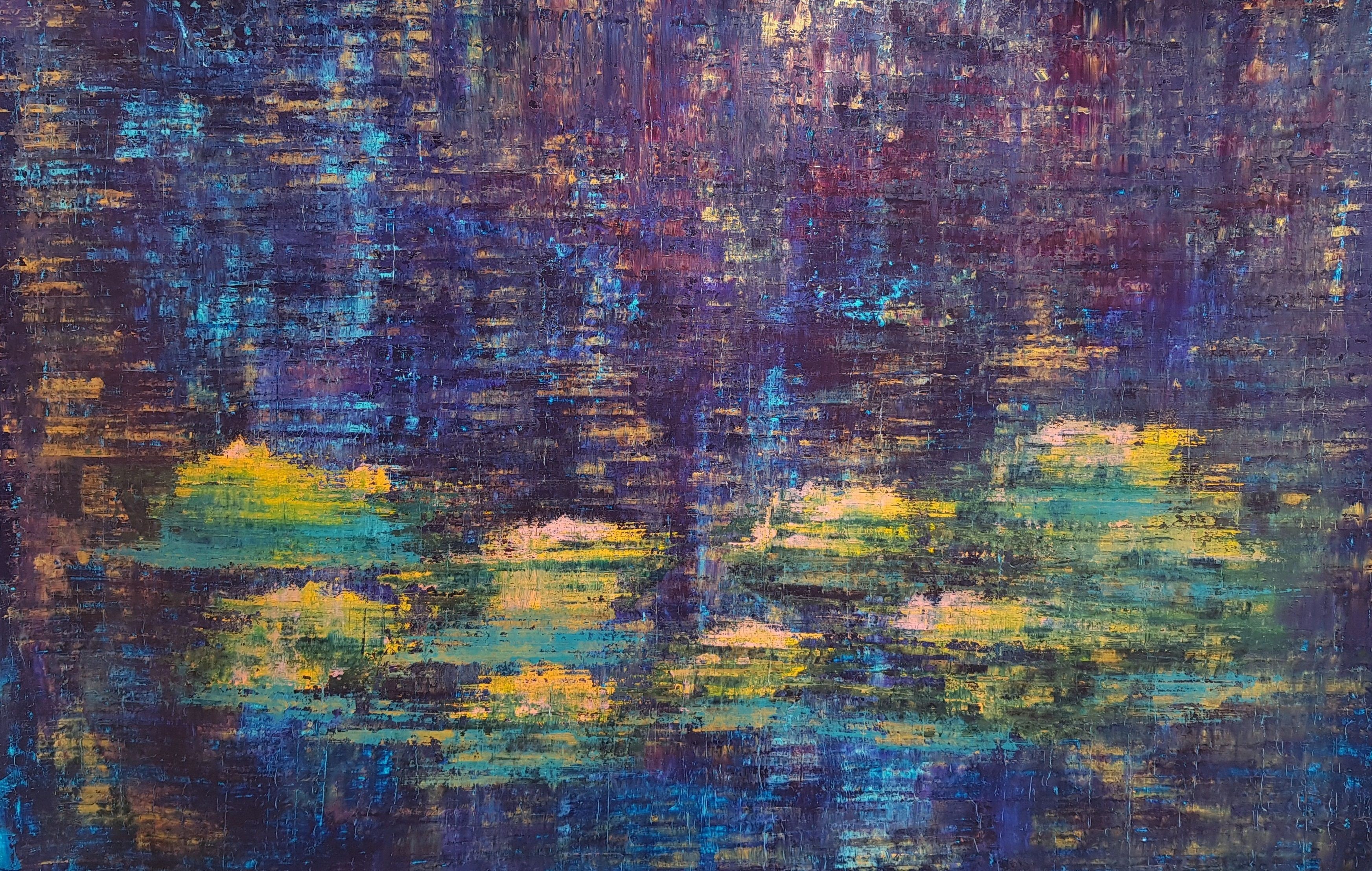 Ivana Olbricht, Evening by the pond Ivana Olbricht, Evening by the pond