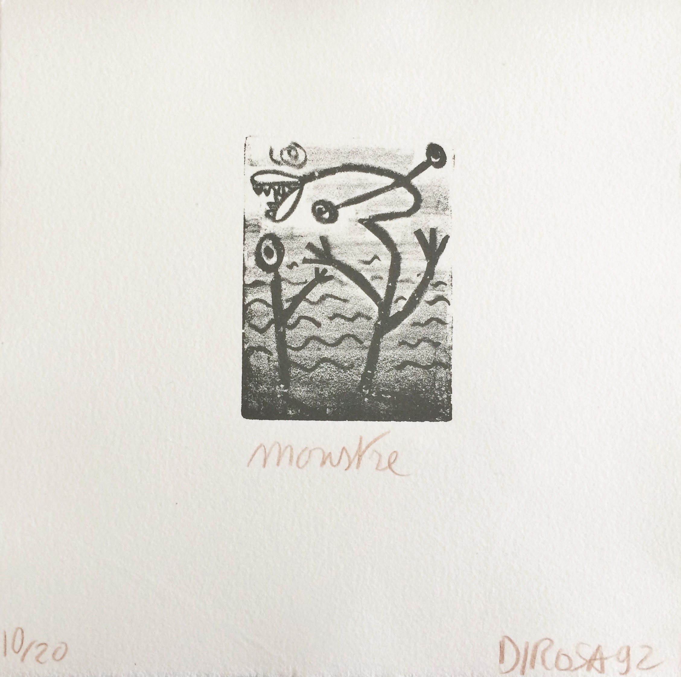 Hervé Di Rosa, Monstre Hervé Di Rosa, Monstre