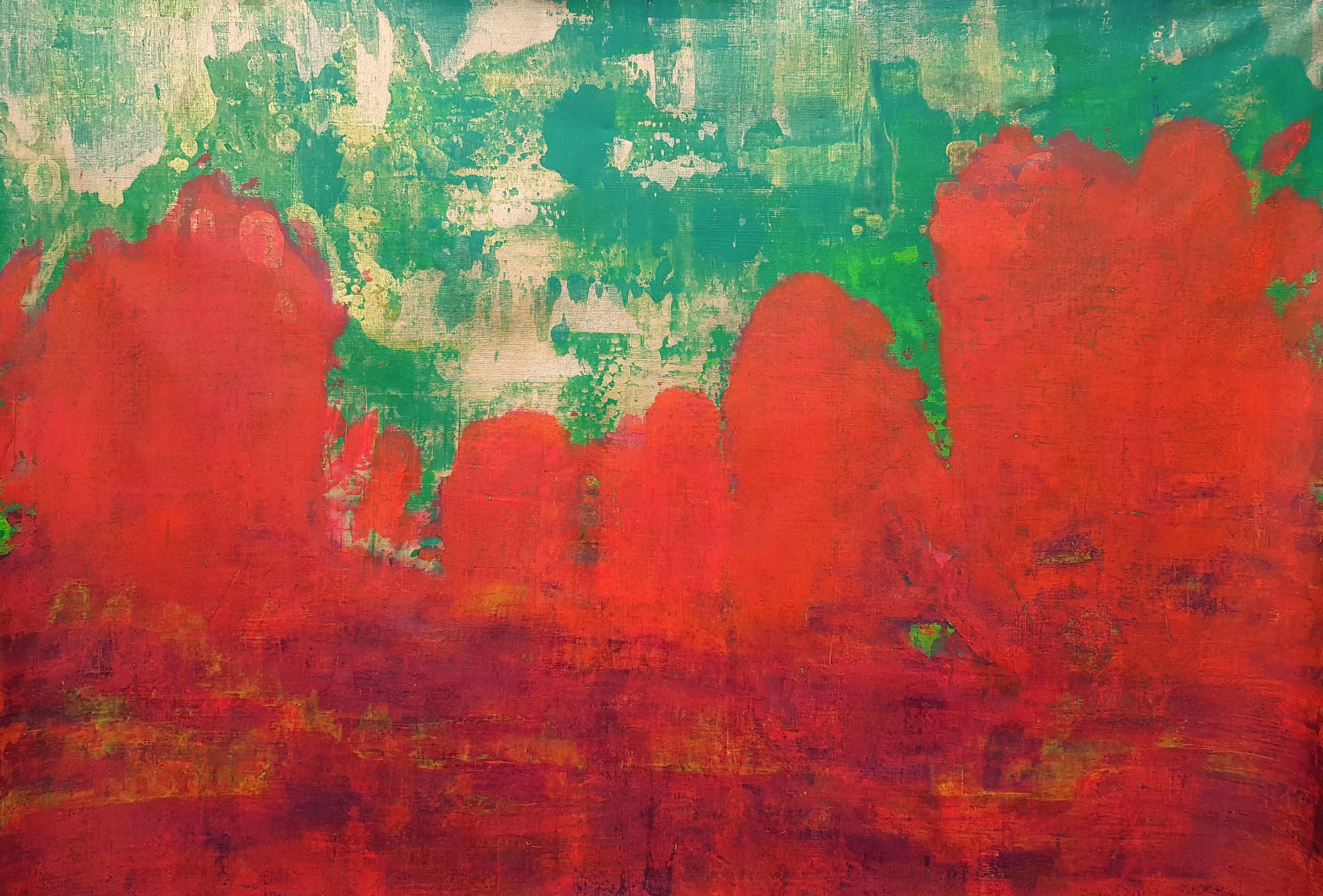 Ivana Olbricht, Lava rocks - XXL abstract landscape Ivana Olbricht, Lava rocks - XXL abstract landscape
