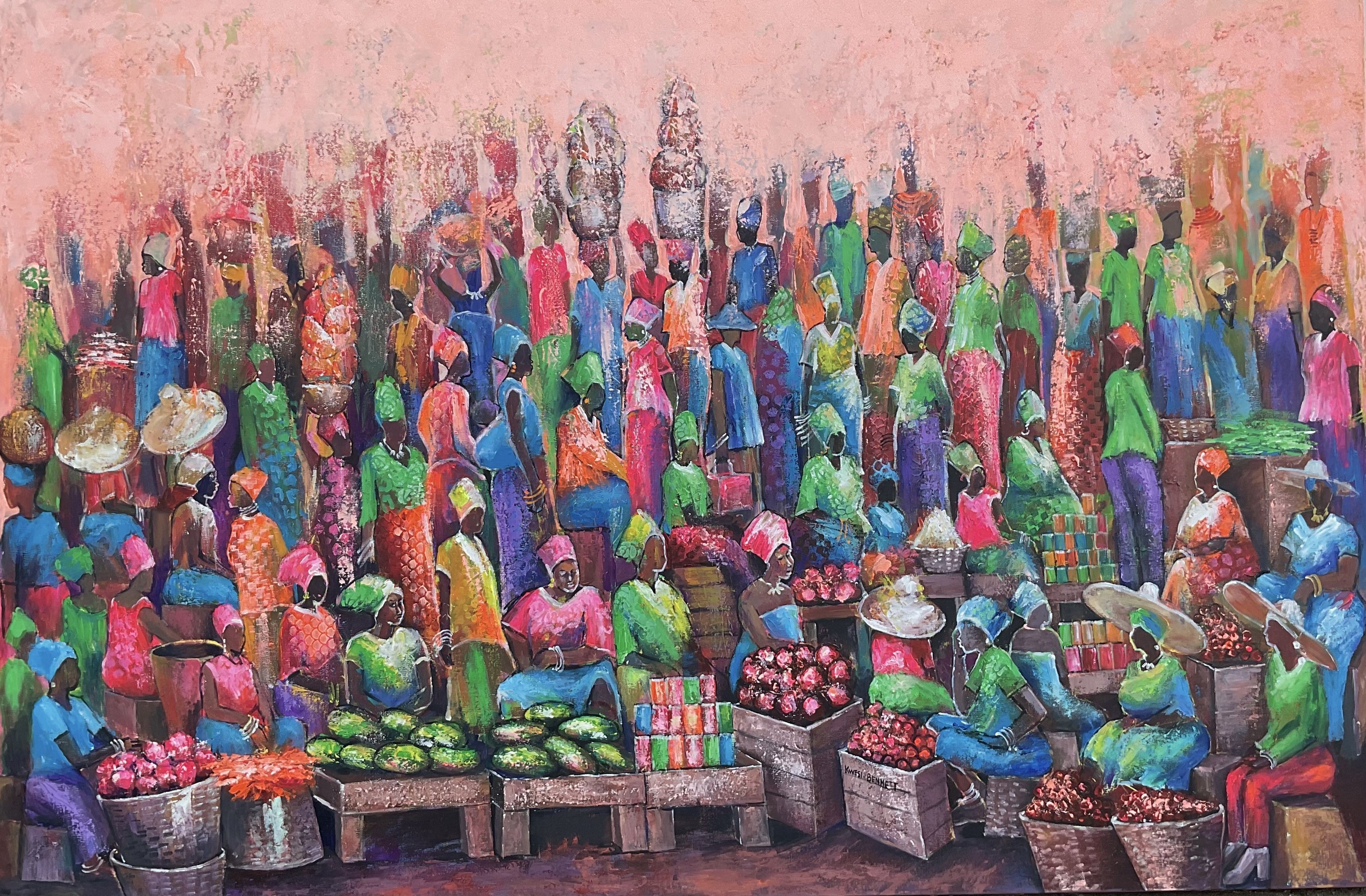 Jacob Kwesi Bennett, Market place Jacob Kwesi Bennett, Market place