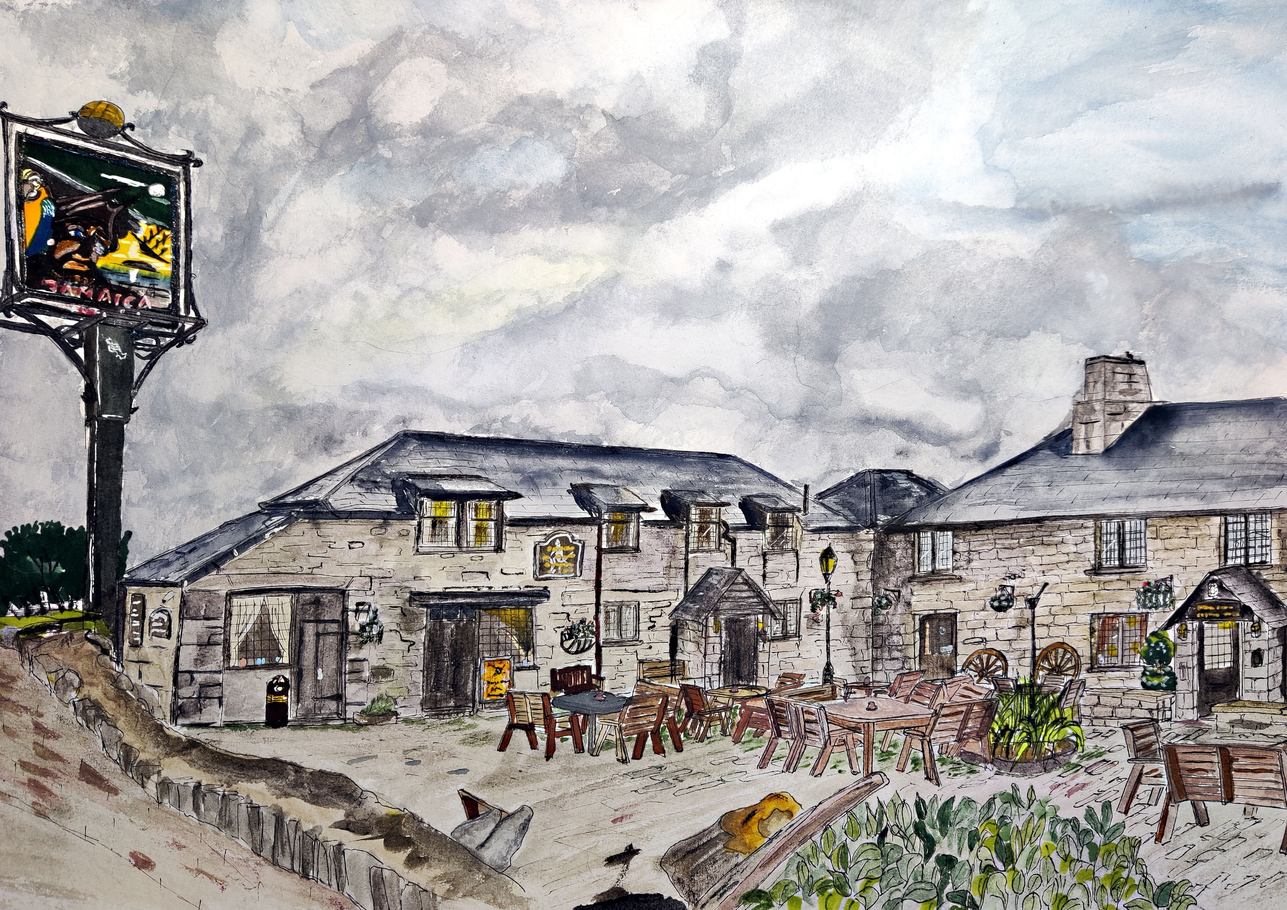 James Presley, Jamaica Inn on Bodmin Moor, Cornwall James Presley, Jamaica Inn on Bodmin Moor, Cornwall
