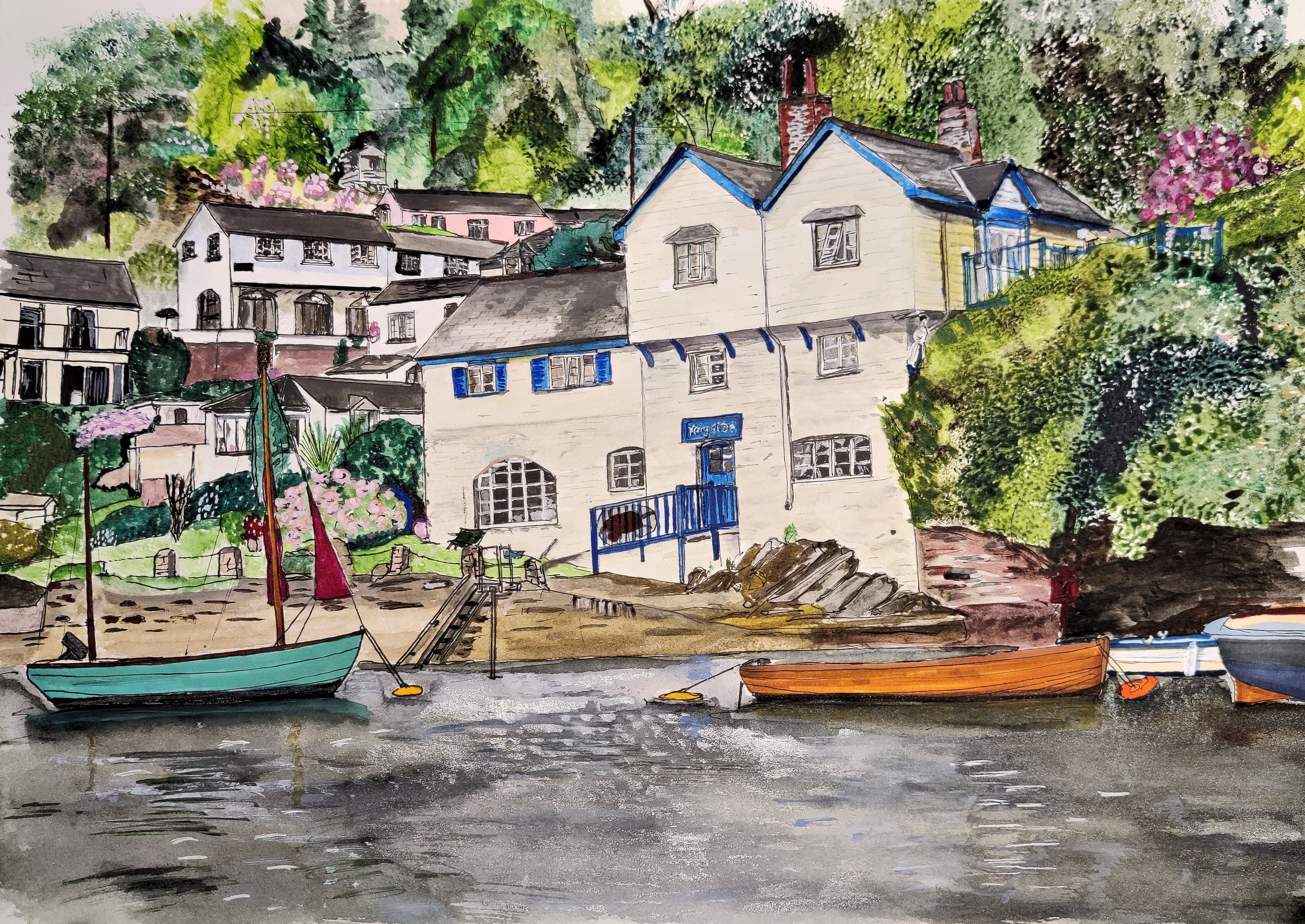 James Presley, Ferryside, Boddinick, Cornwall James Presley, Ferryside, Boddinick, Cornwall