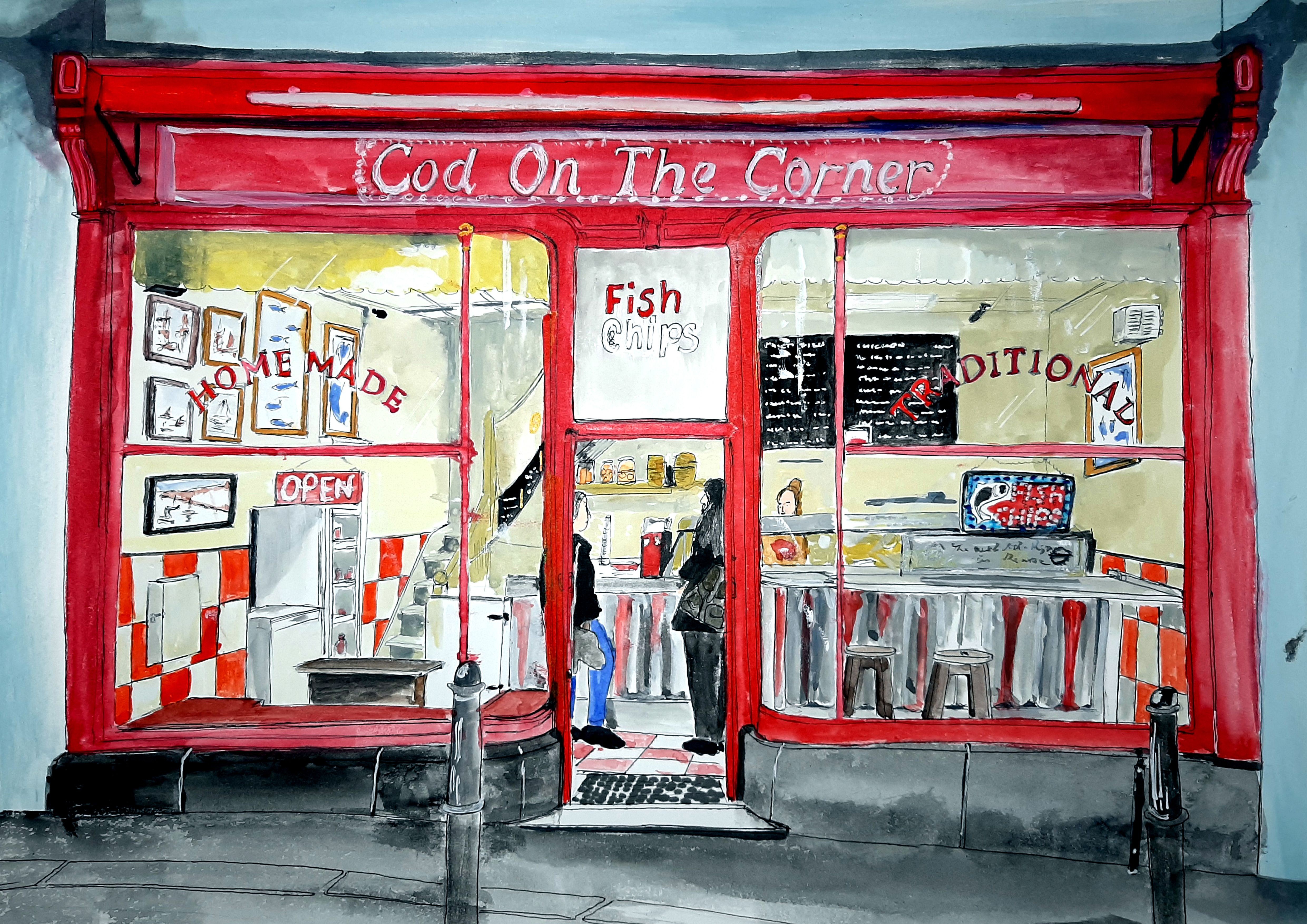 James Presley, Falmouth Chippy, Cornwall James Presley, Falmouth Chippy, Cornwall