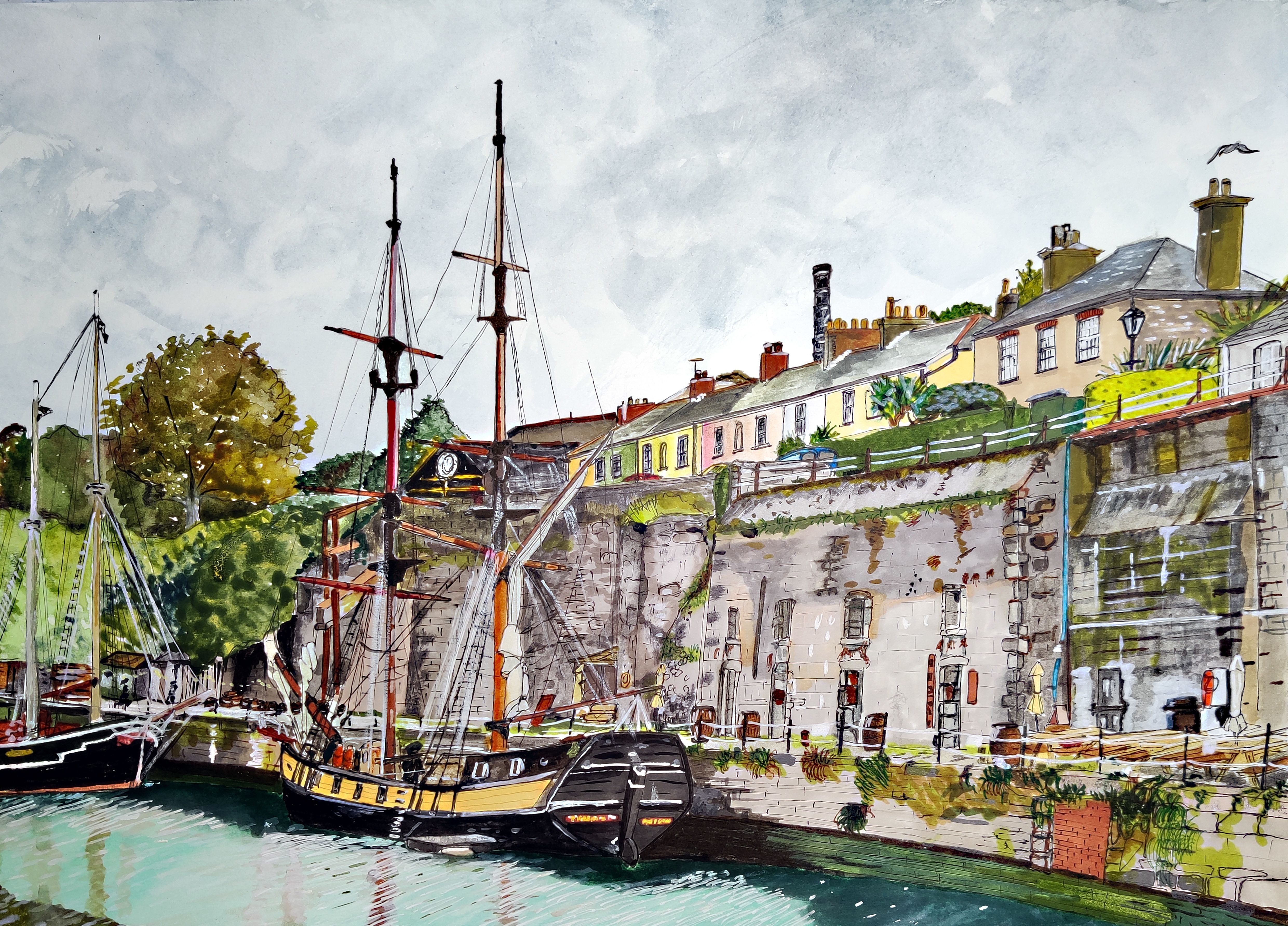 James Presley, Charlestown Port, Cornwall James Presley, Charlestown Port, Cornwall
