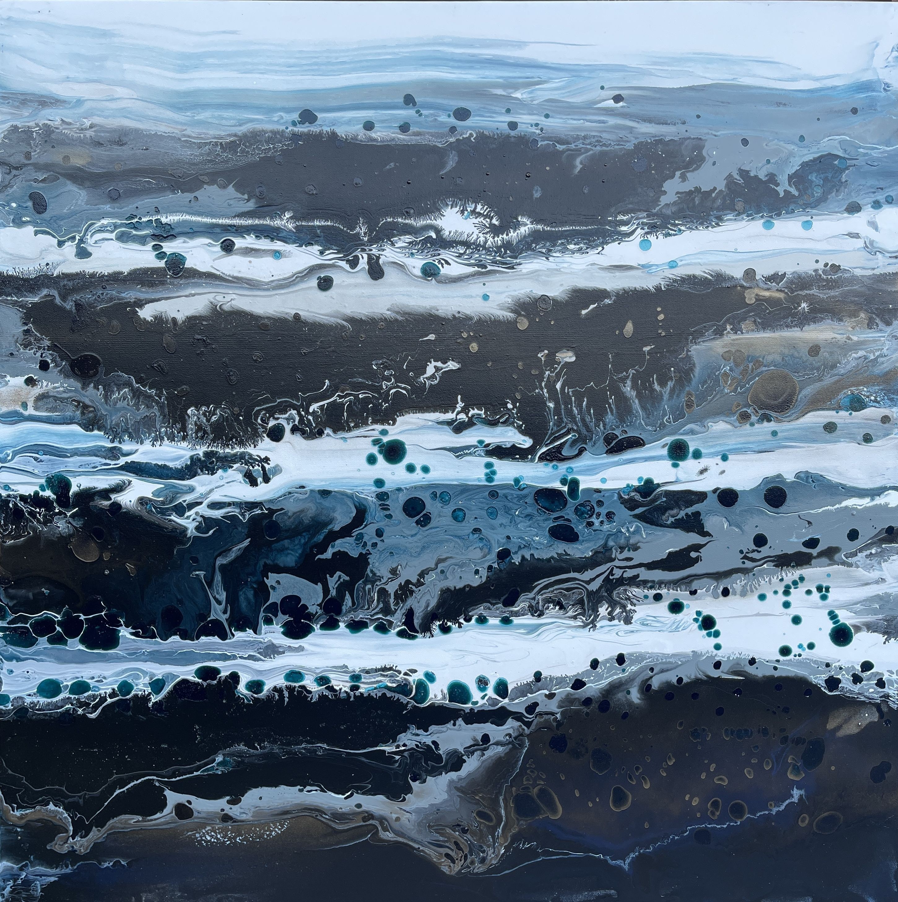 Jessica M. Chaix, Calm ocean #1 Jessica M. Chaix, Calm ocean #1