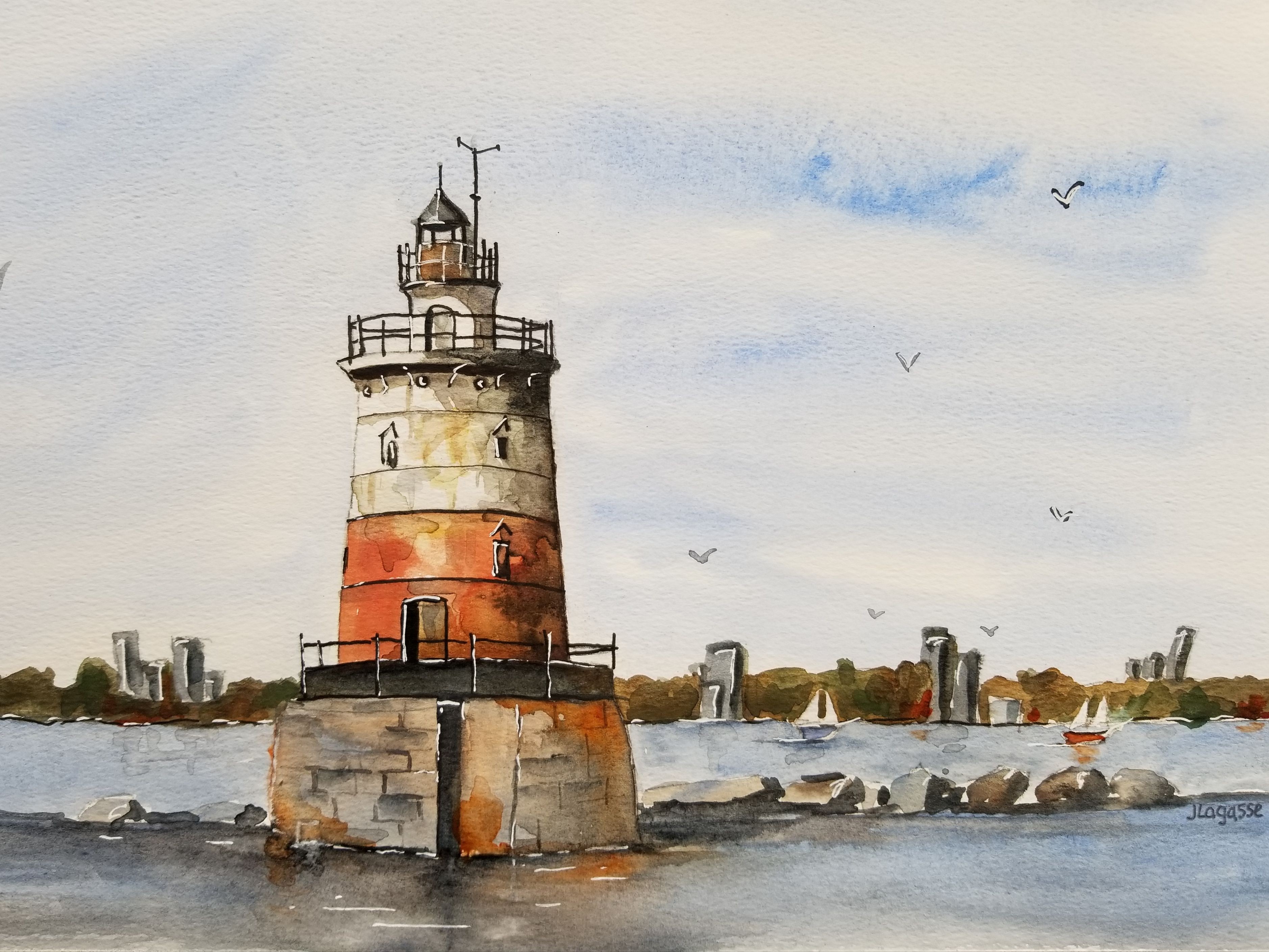 Jim Lagasse, Lighthouse Jim Lagasse, Lighthouse