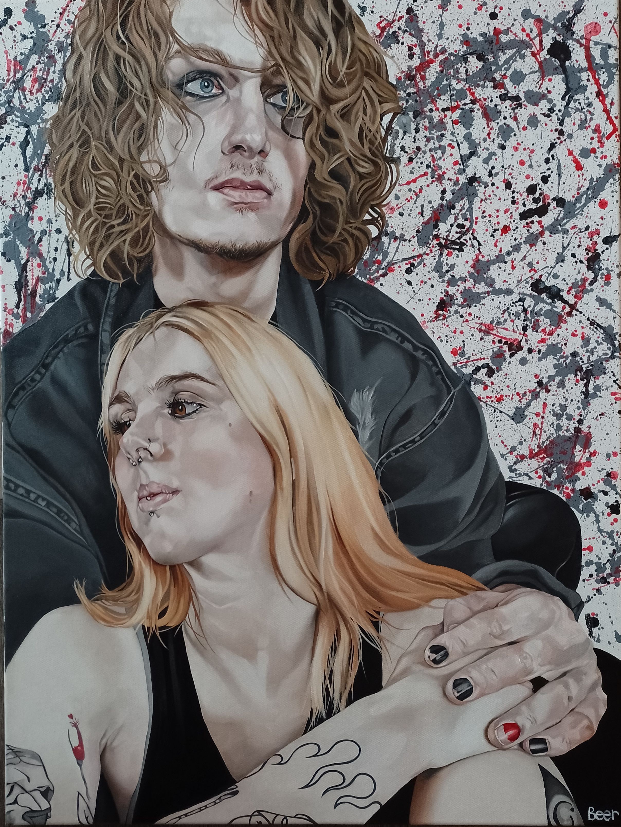 Jo Beer, You, Me and a Pollock vibe Jo Beer, You, Me and a Pollock vibe