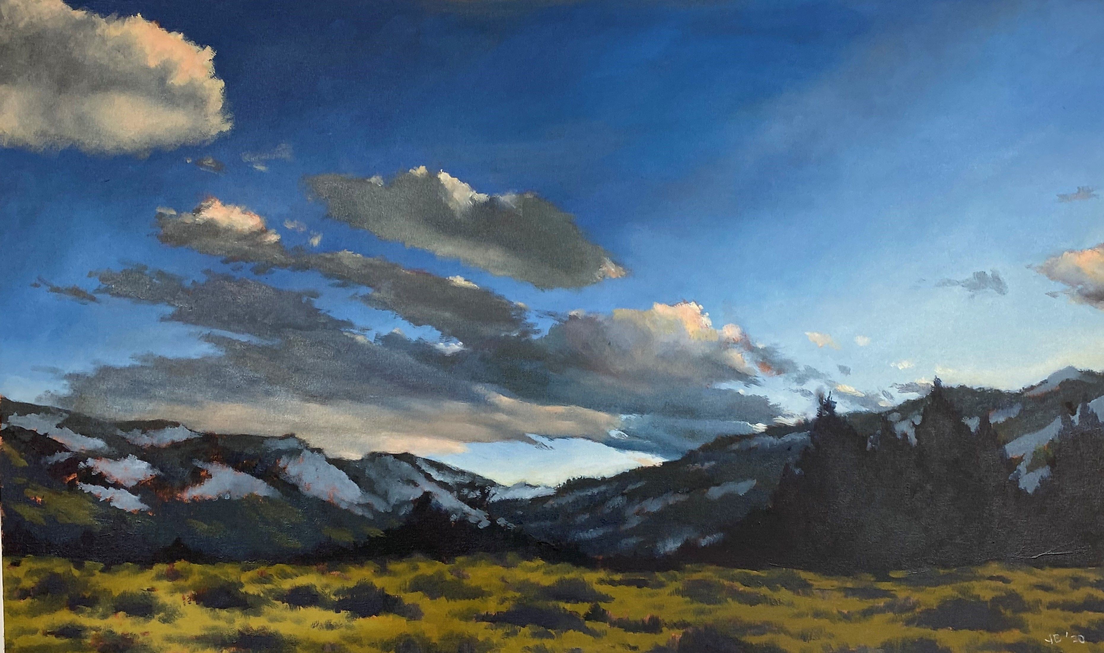 Joan Blumenfeld, Winter in the Truckee Valley Joan Blumenfeld, Winter in the Truckee Valley