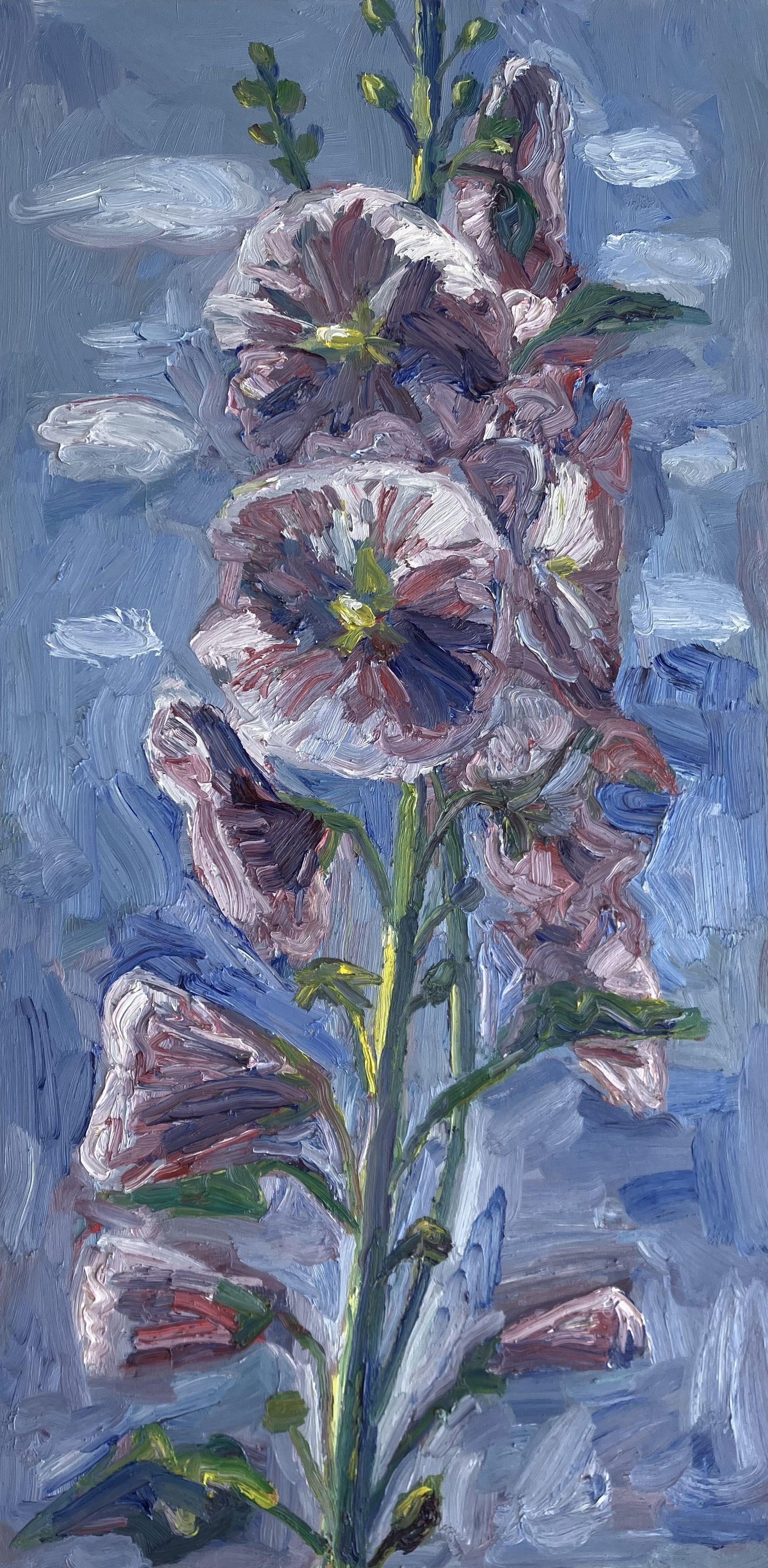John Kilduff, Hollyhocks #6 John Kilduff, Hollyhocks #6