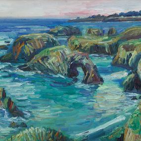 Peinture, Mendocino Coast, John Kilduff