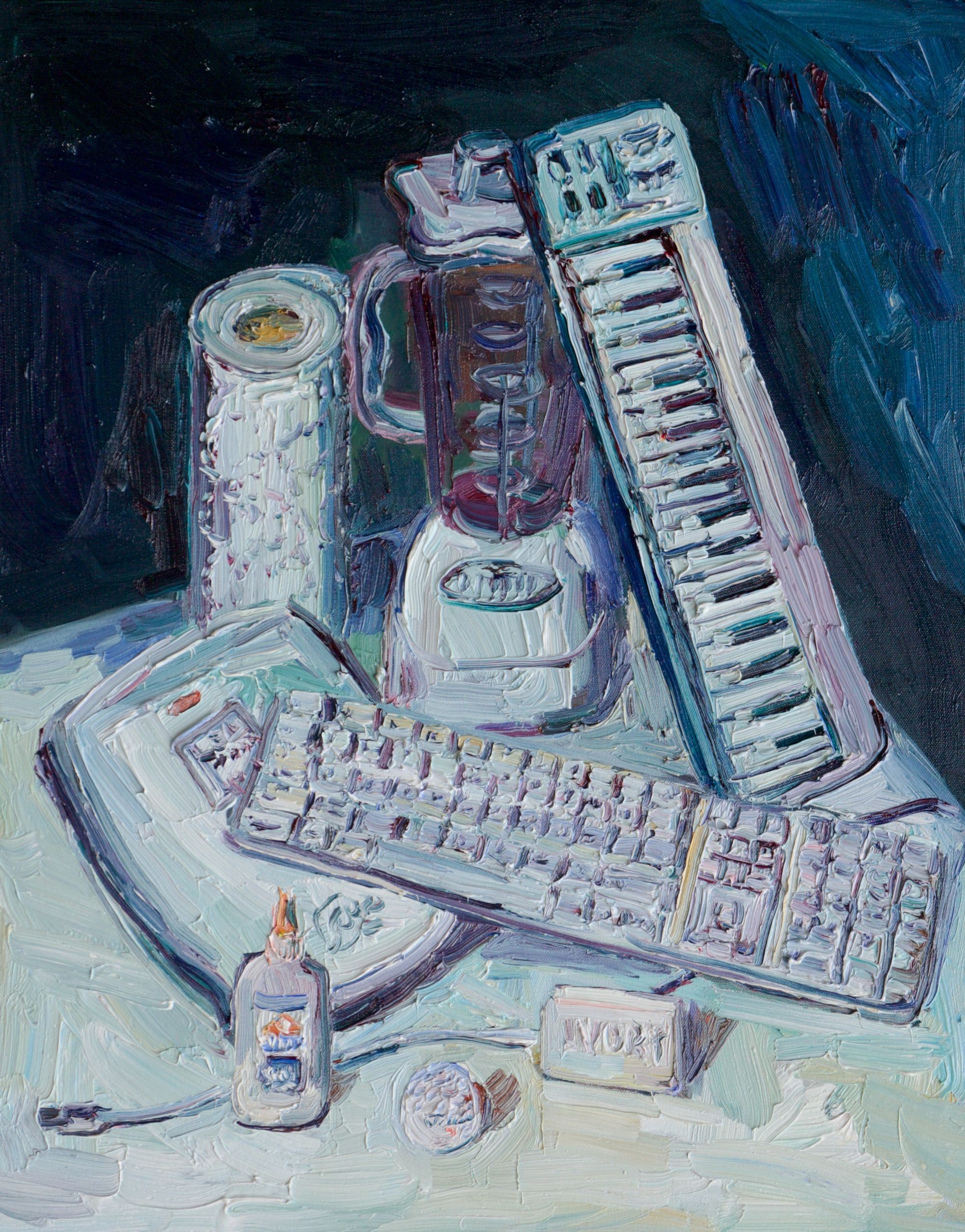 John Kilduff, White still life John Kilduff, White still life
