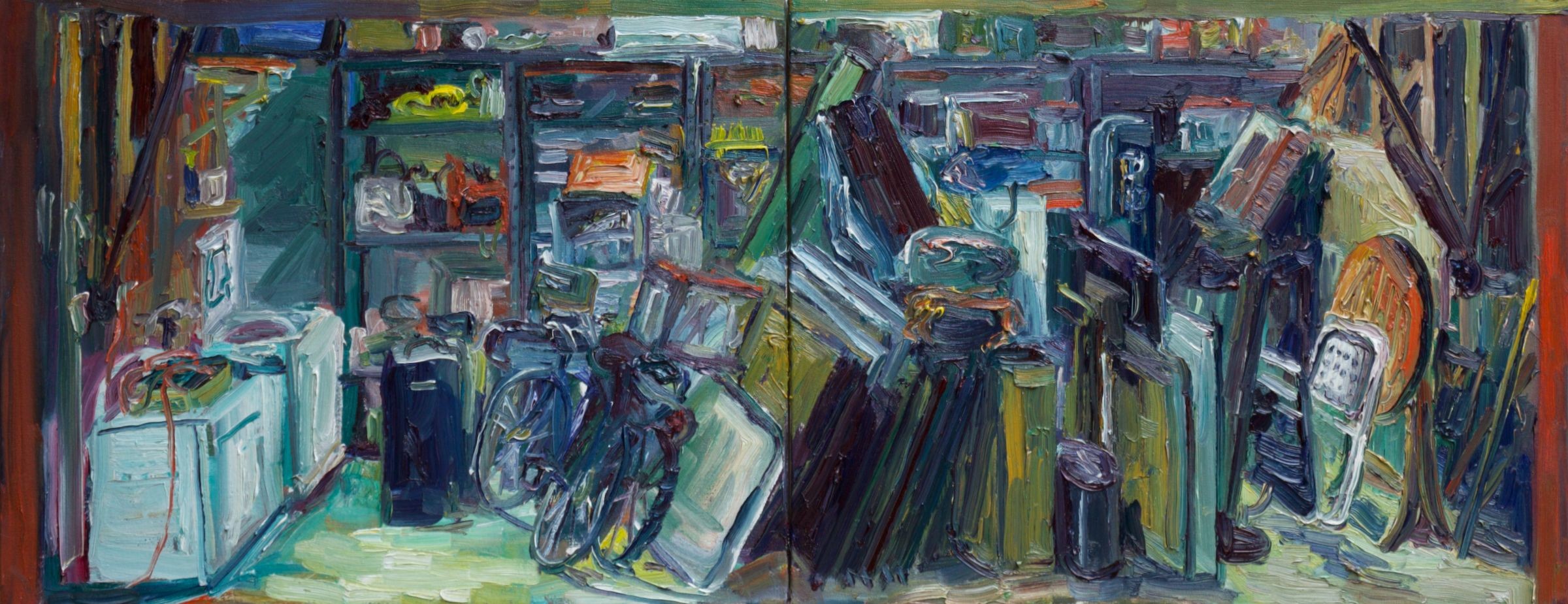 John Kilduff, Garage diptych John Kilduff, Garage diptych