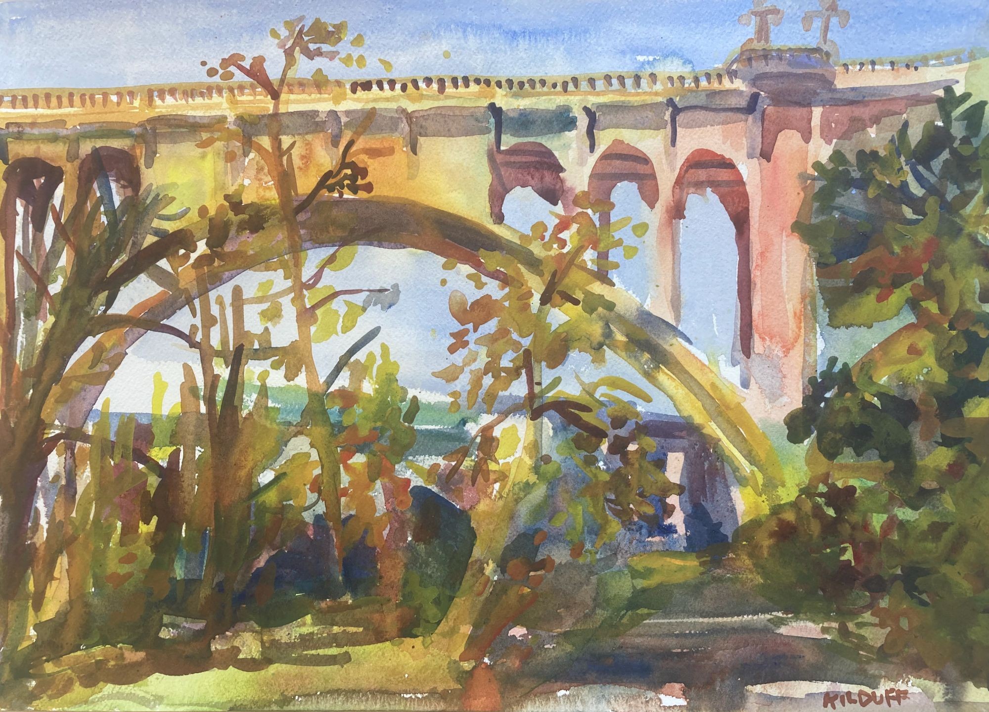 John Kilduff, Colorado Street bridge, Pasadena John Kilduff, Colorado Street bridge, Pasadena
