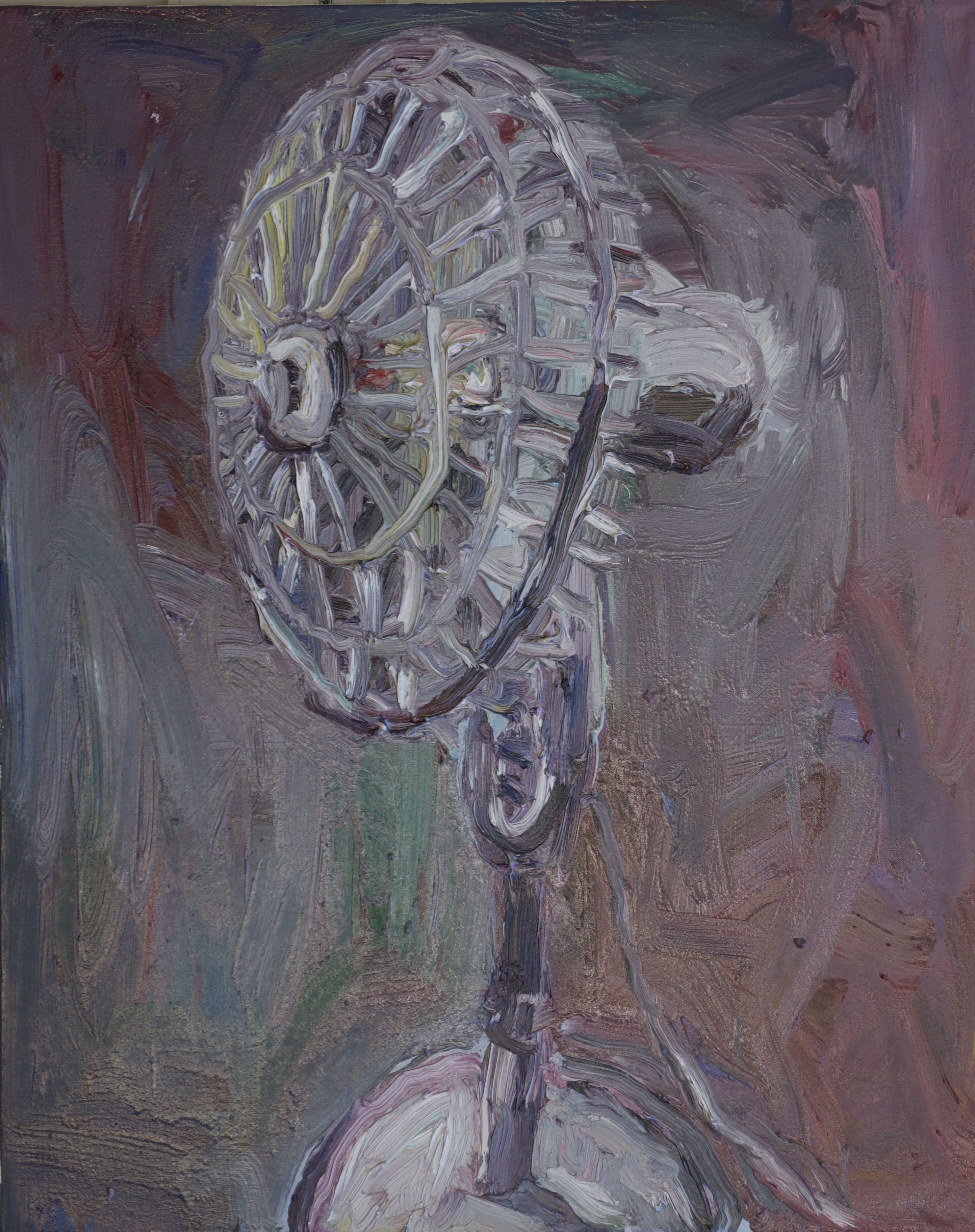 John Kilduff, Portrait of osculating fan while on treadmill John Kilduff, Portrait of osculating fan while on treadmill