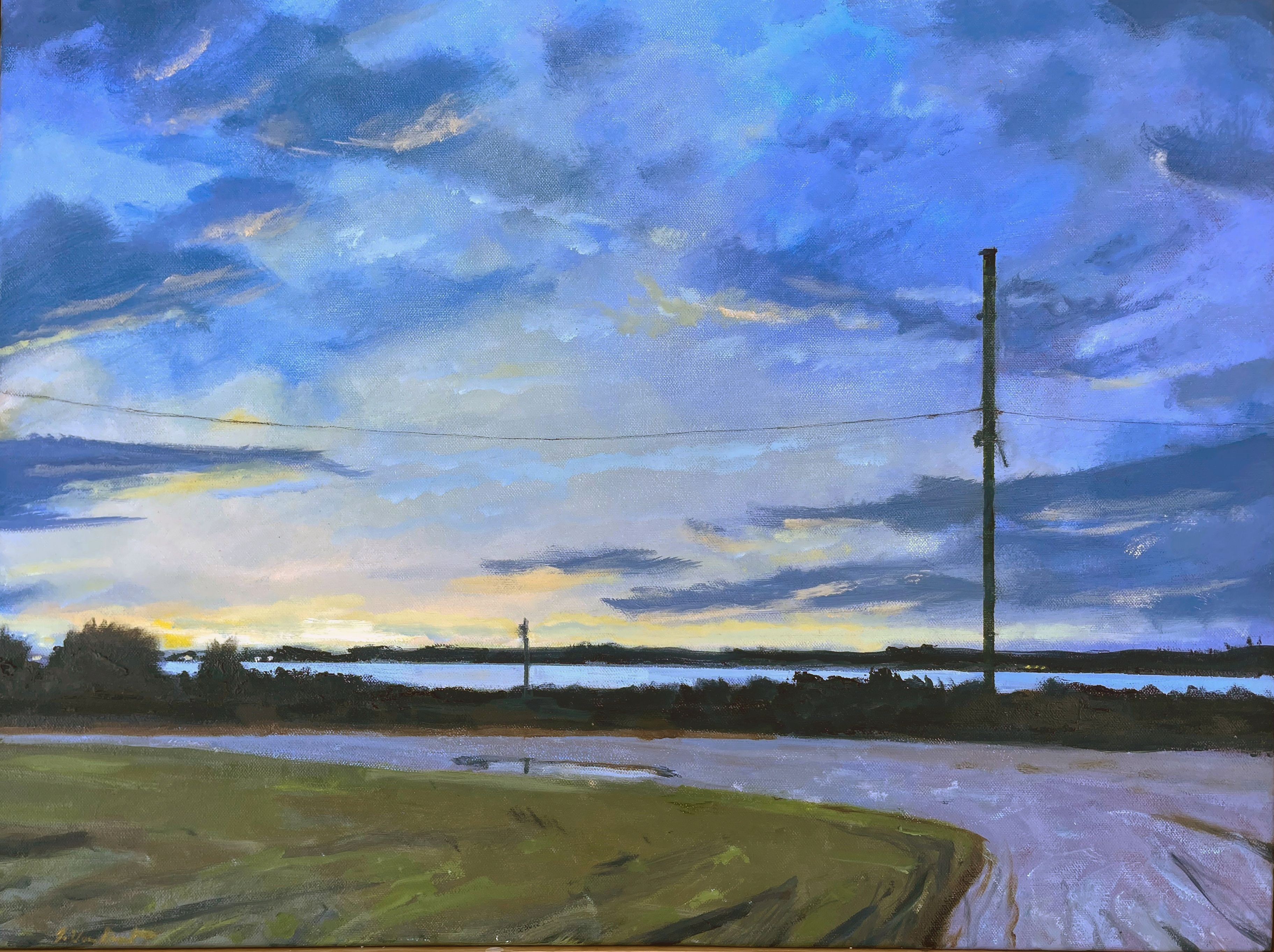 Jonathan Van Brunt, Dusk, Shore Road Jonathan Van Brunt, Dusk, Shore Road