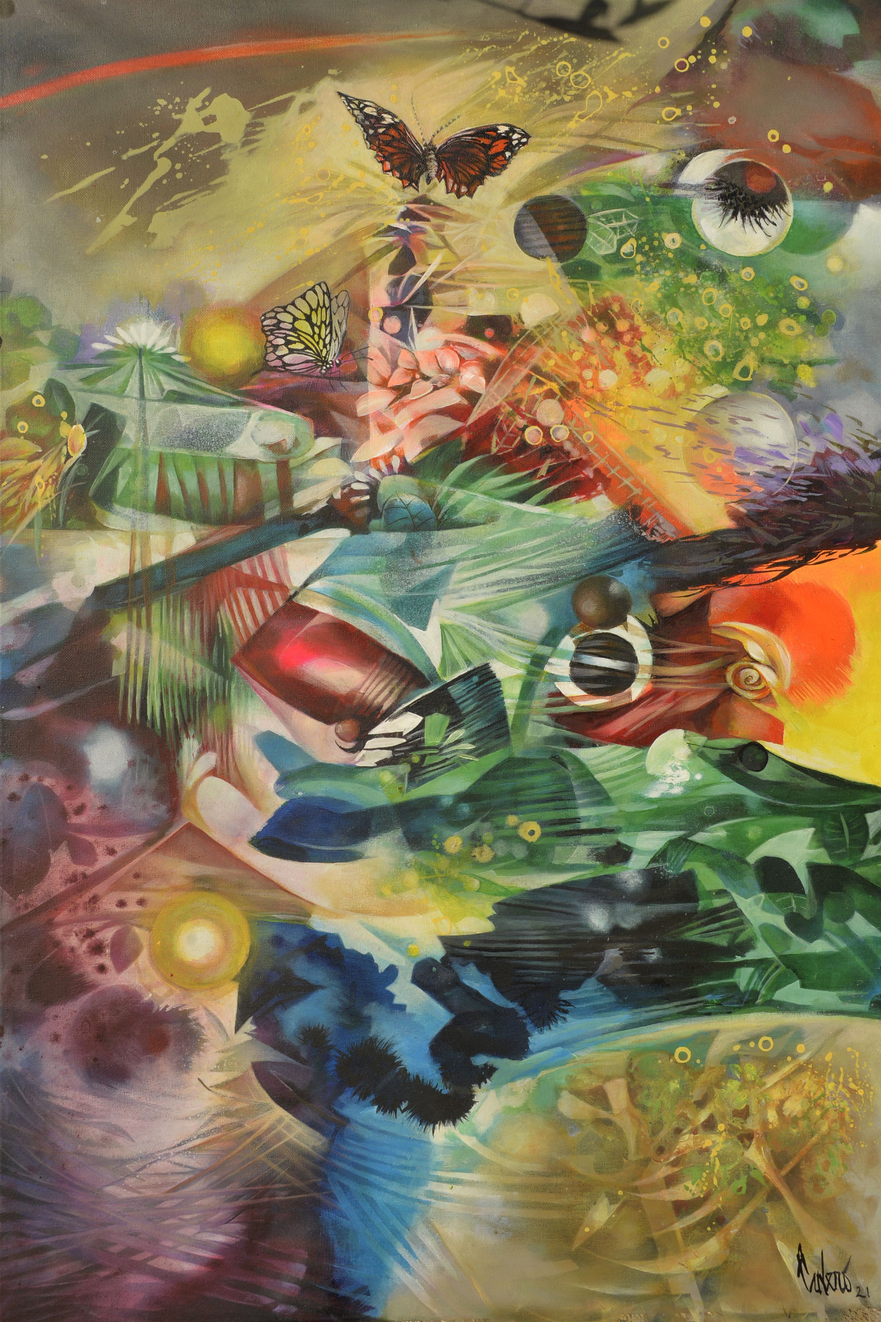Jorge Calero, A rush of wind trought the leaves Jorge Calero, A rush of wind trought the leaves