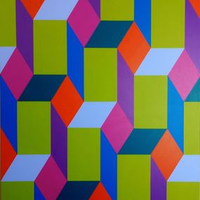 Gemälde, House of cards, Juan Jose Hoyos Quiles