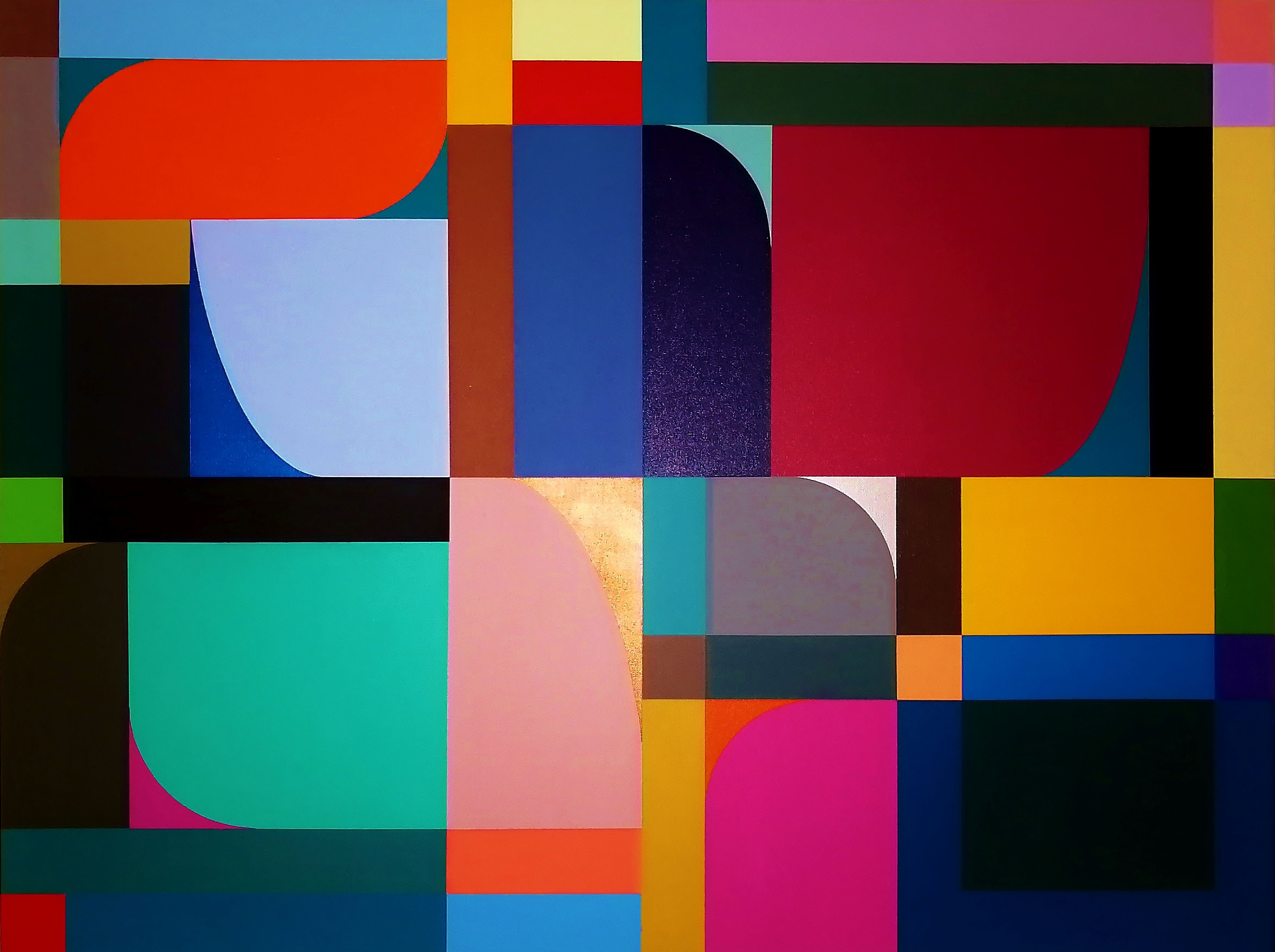 Juan Jose Hoyos Quiles, Concrete composition 23 Juan Jose Hoyos Quiles, Concrete composition 23