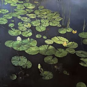 Pintura, Waterlilies, Judith Harvey